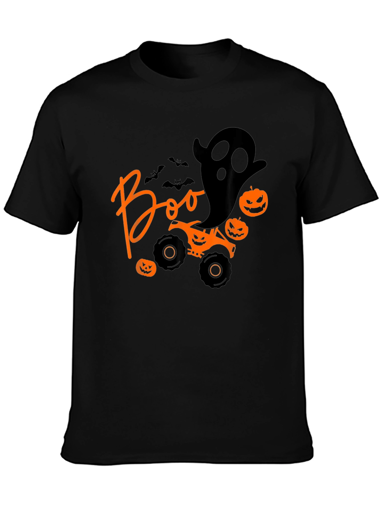 Halloween Boo Monster Truck T-Shirt