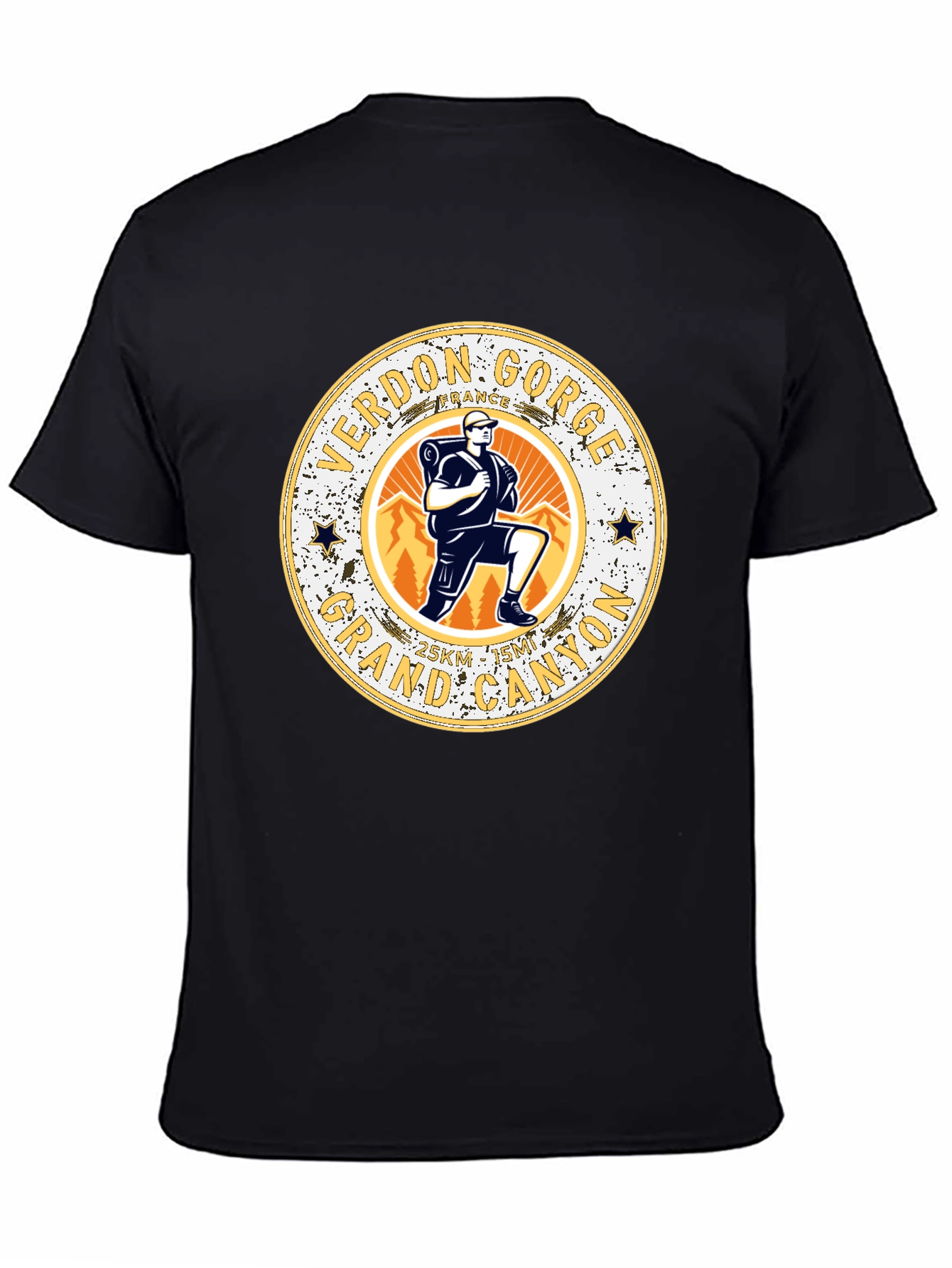 Verdon Gorge Grand Canyon Graphic T-Shirt
