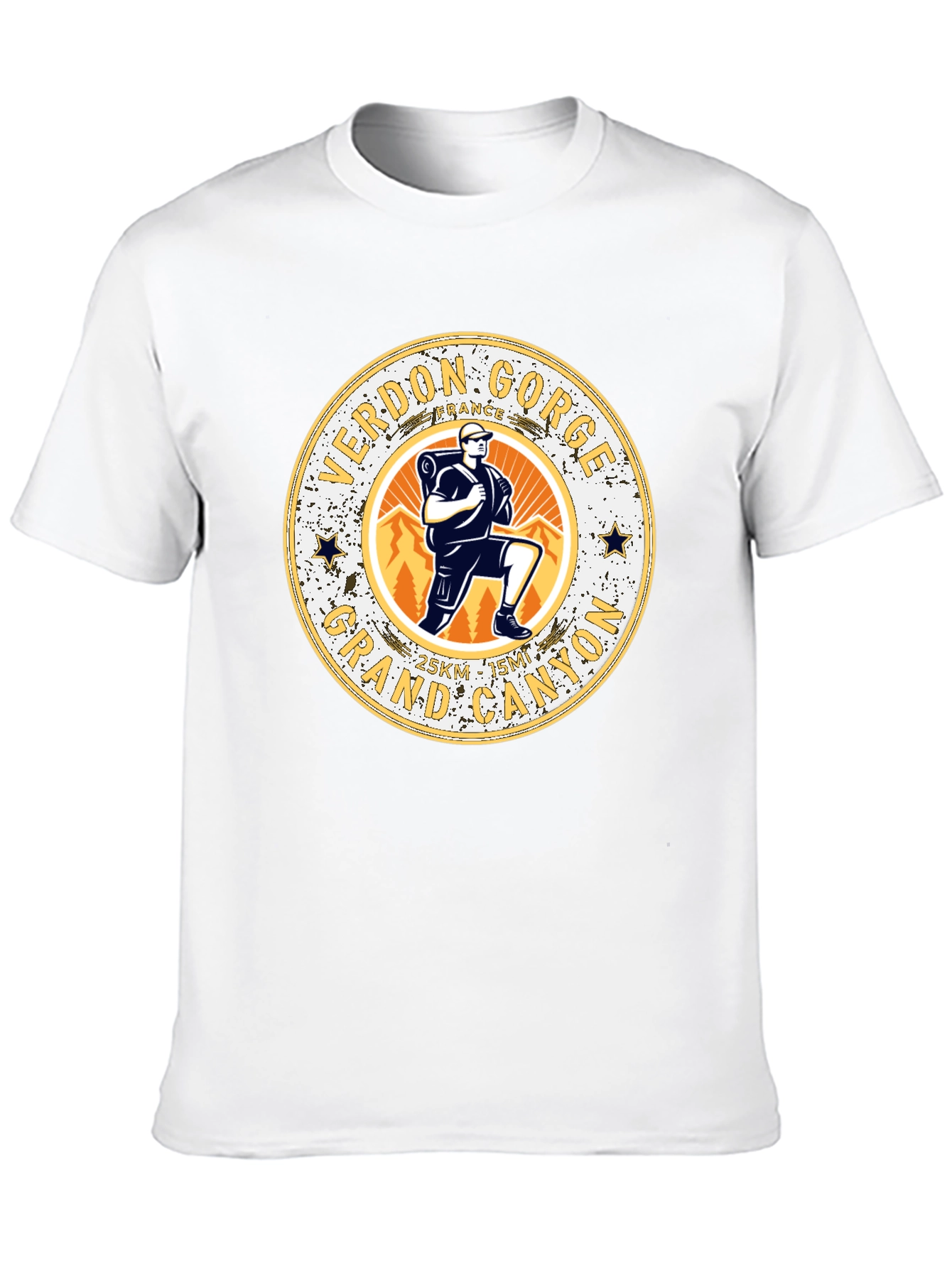 Verdon Gorge Grand Canyon Graphic T-Shirt