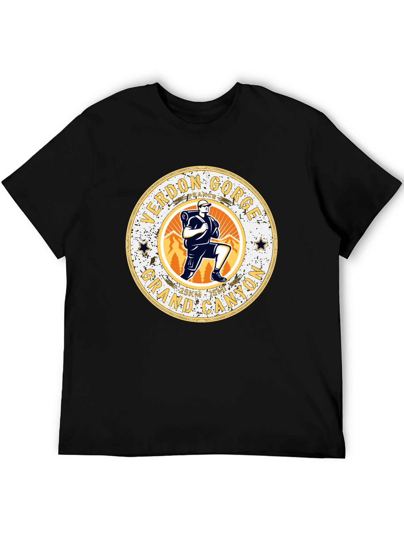 Verdon Gorge Grand Canyon Graphic T-Shirt