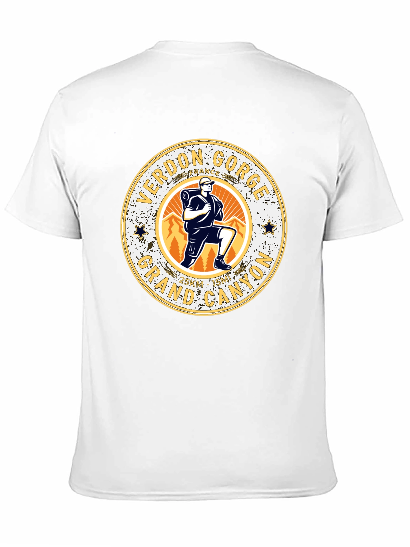 Verdon Gorge Grand Canyon Graphic T-Shirt