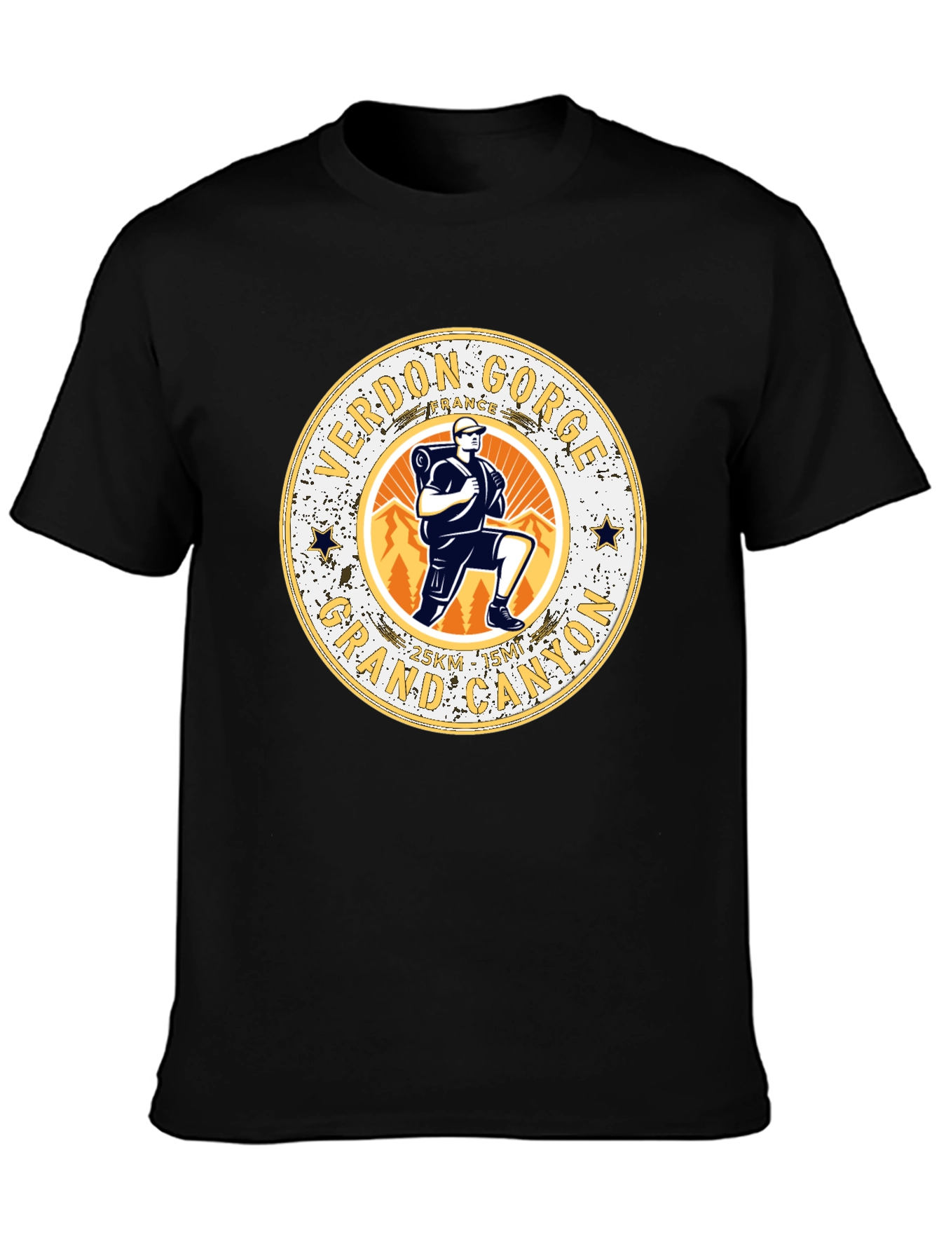 Verdon Gorge Grand Canyon Graphic T-Shirt