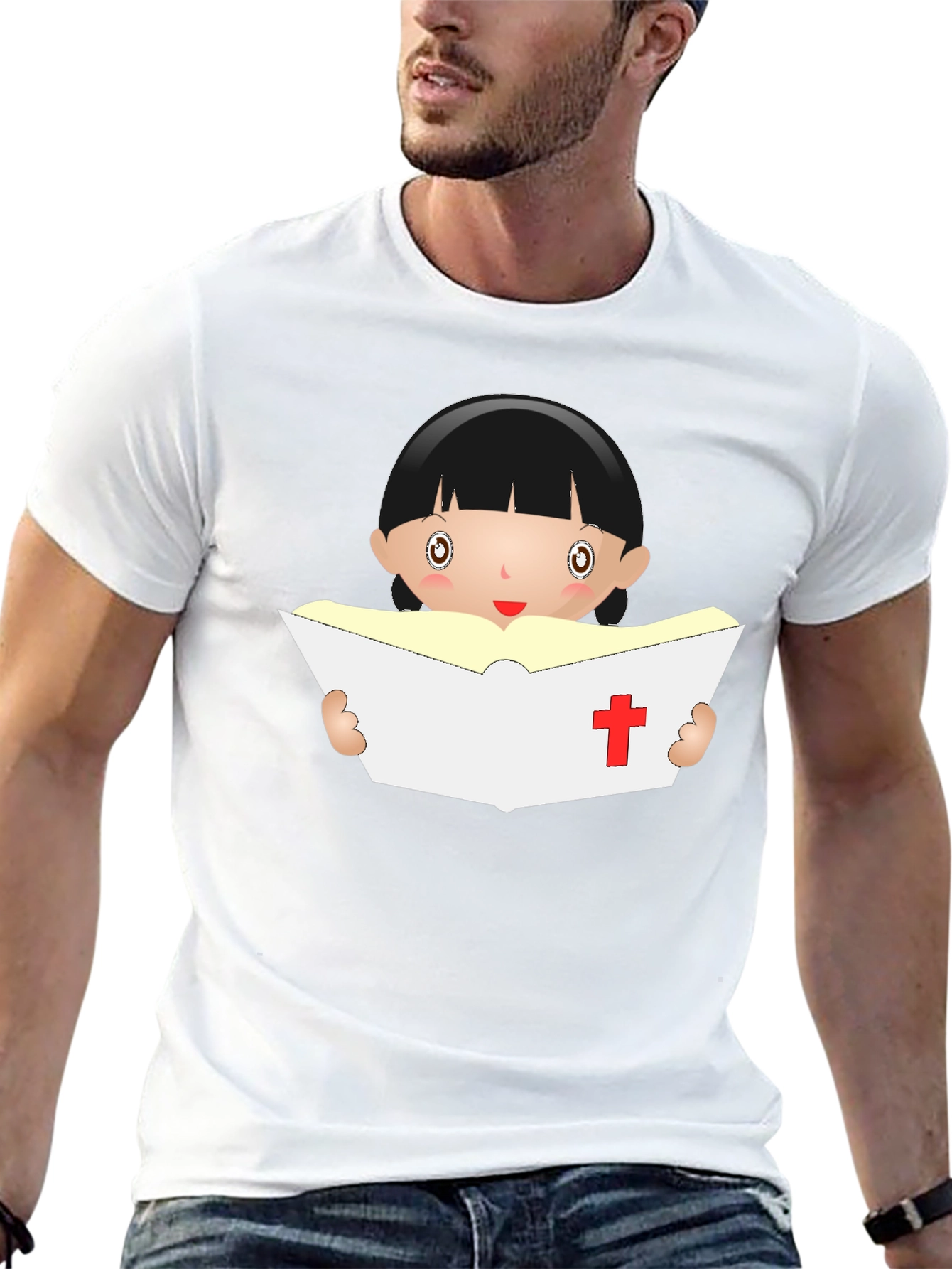 Christian Reader T-Shirt - Unisex Black Tee
