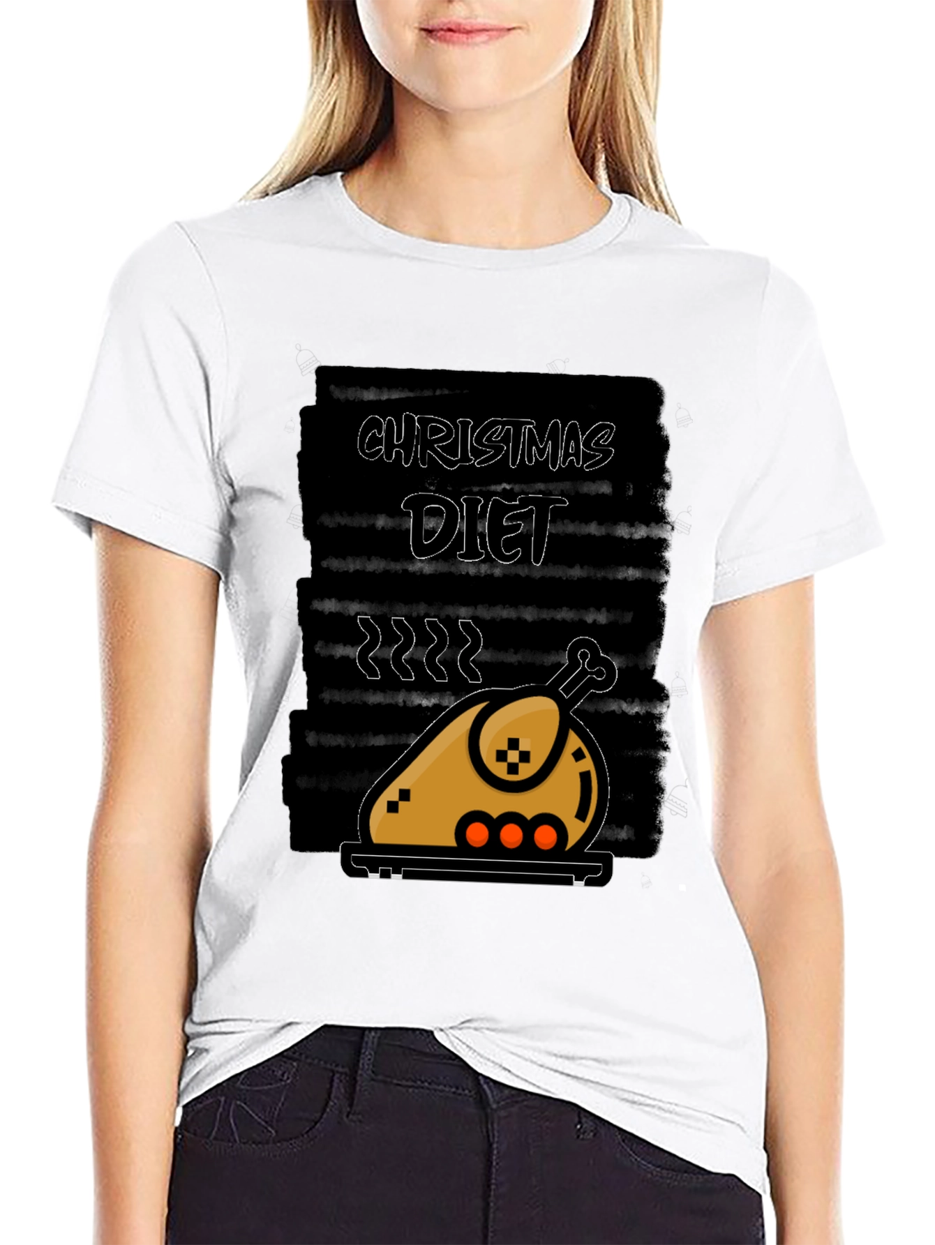 Christmas Diet T-Shirt Funny Holiday Tee
