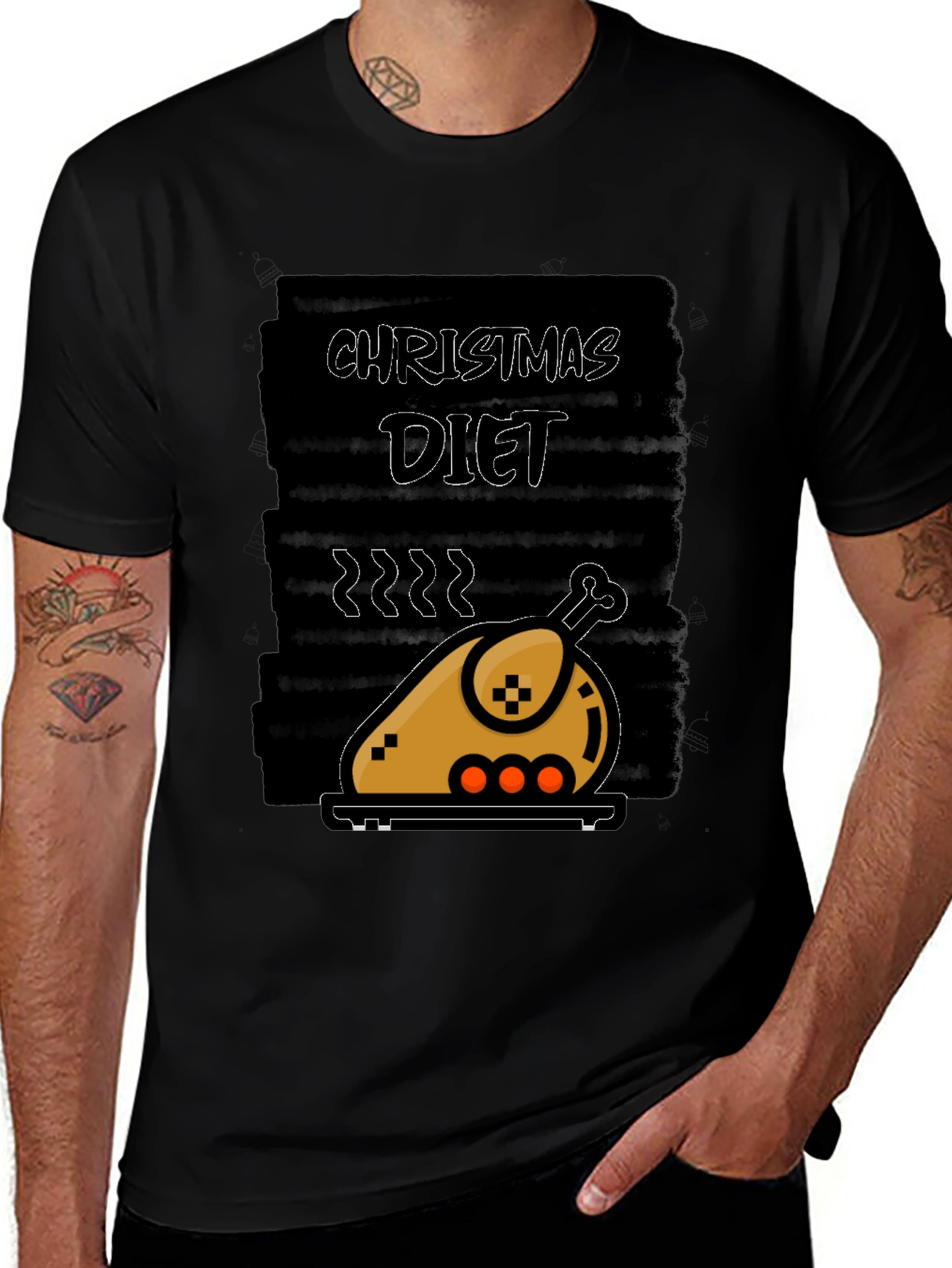 Christmas Diet T-Shirt Funny Holiday Tee