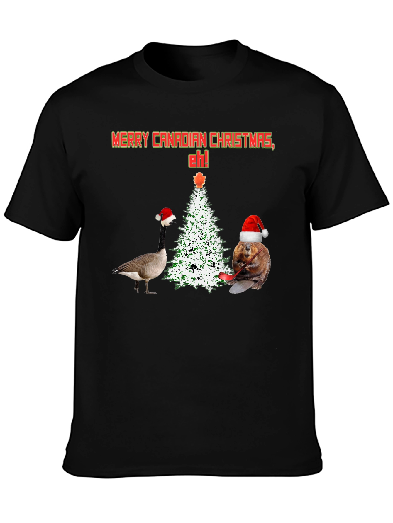 Merry Canadian Christmas T-Shirt