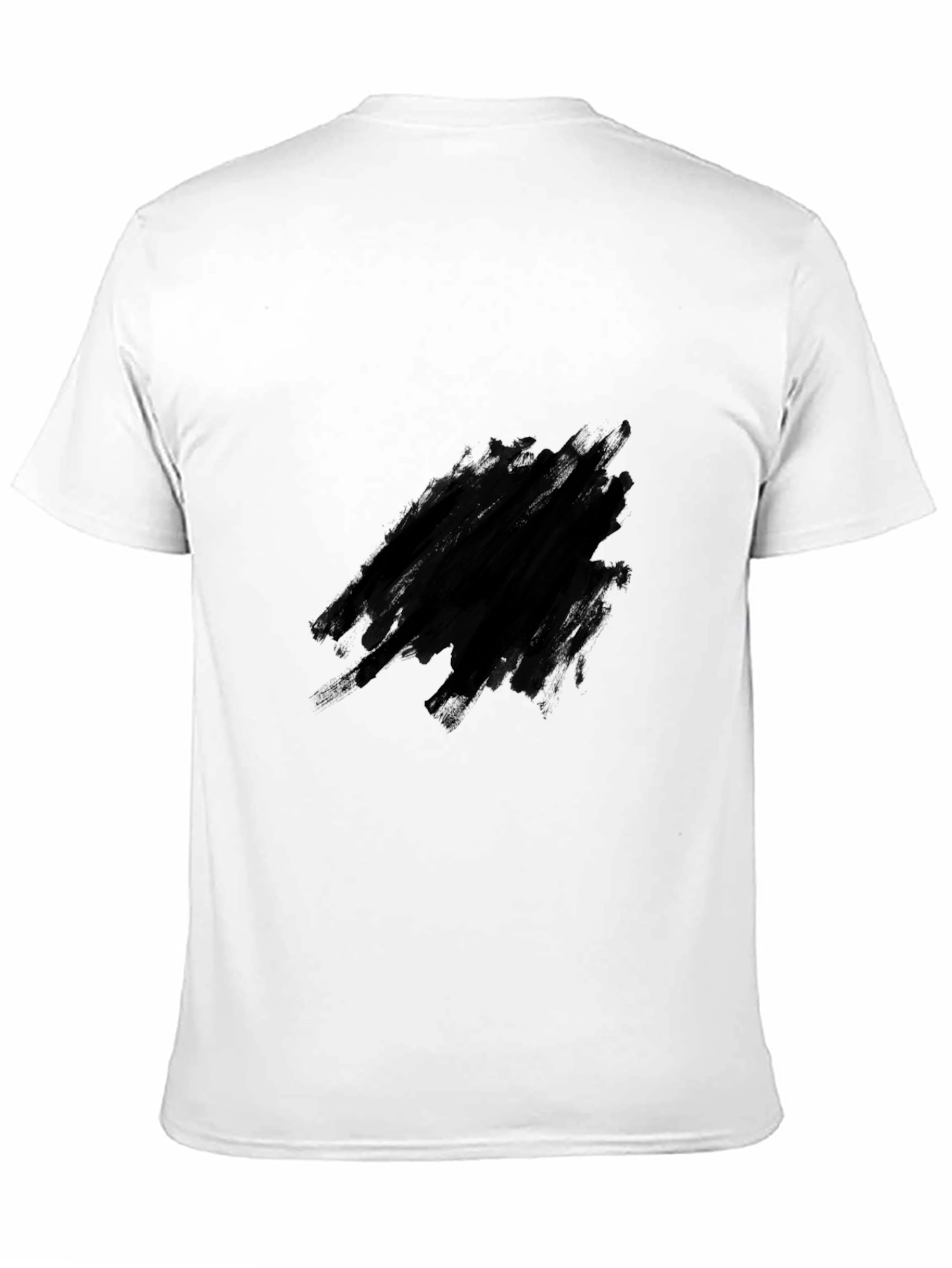 Mens Black Crew Neck T-Shirt