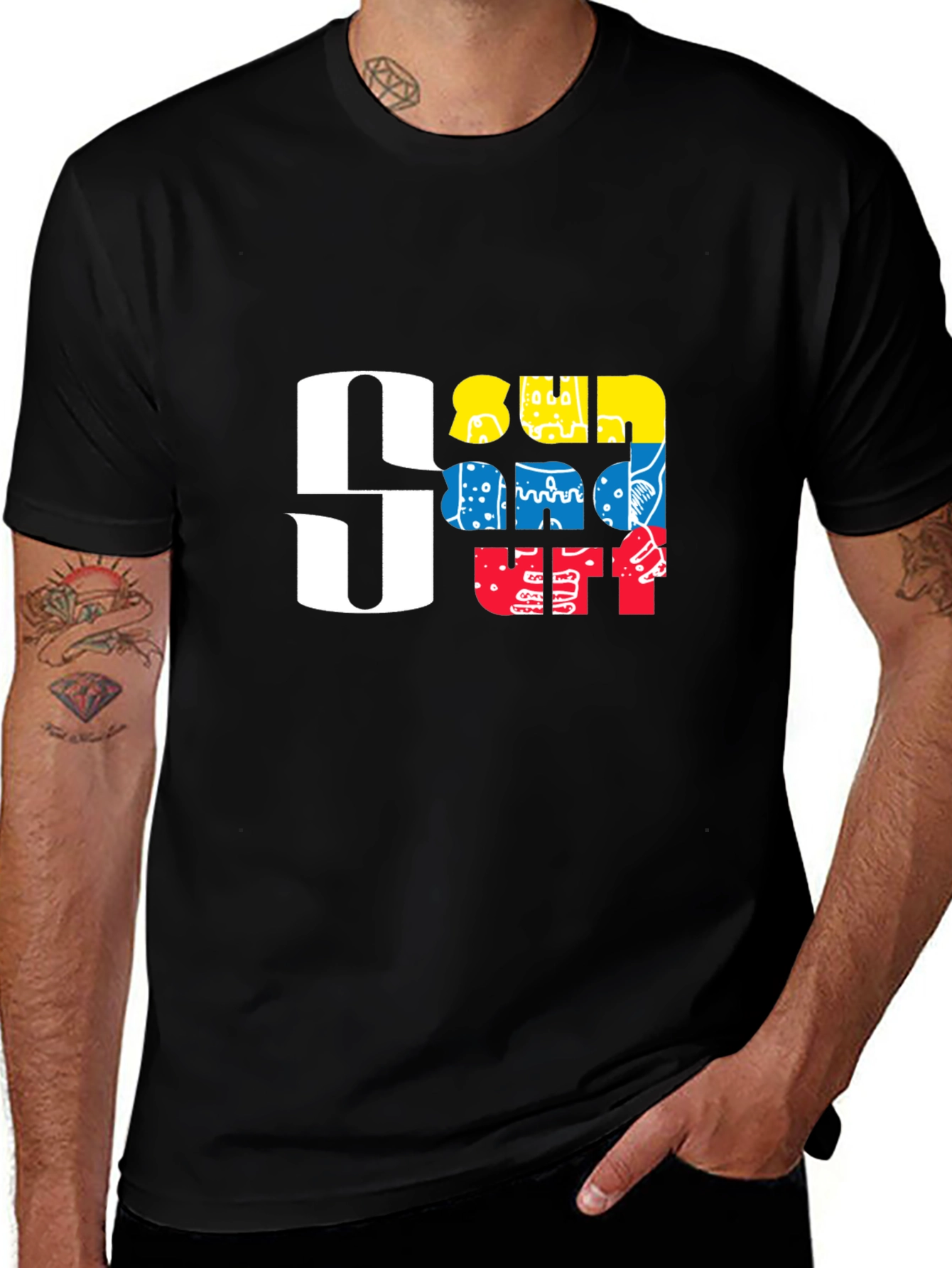 Osun and Orí Black Graphic Tee