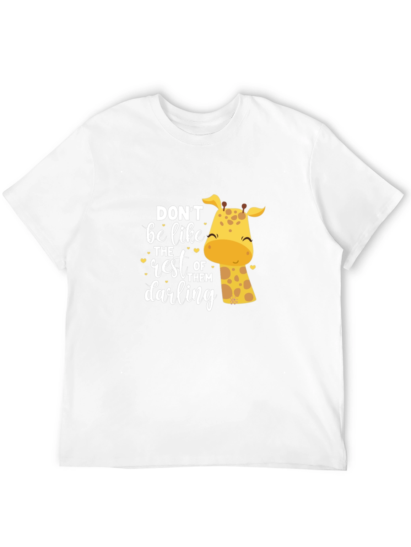 Be Unique Giraffe Graphic Tee