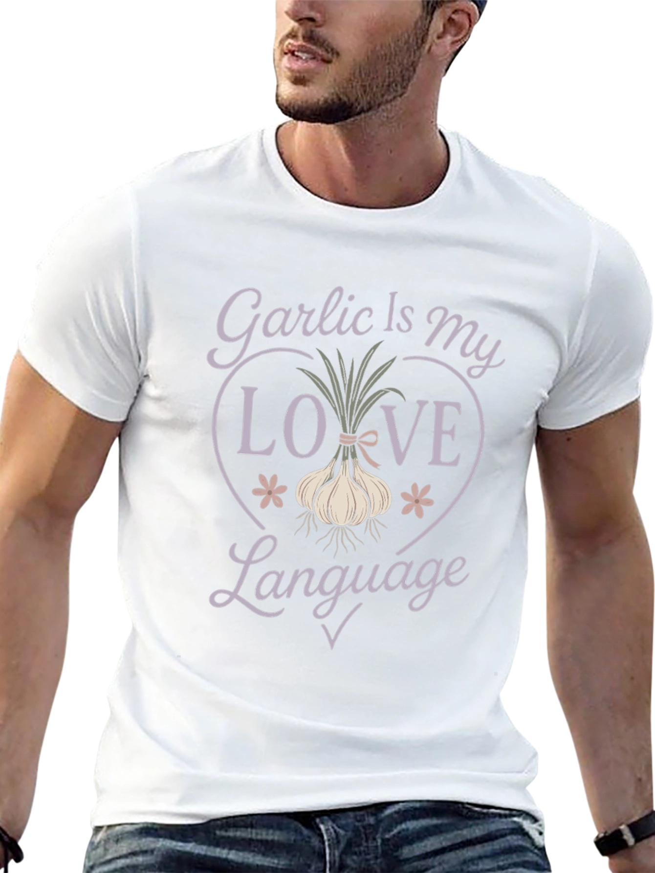 Garlic Is My Love Language Graphic Tee