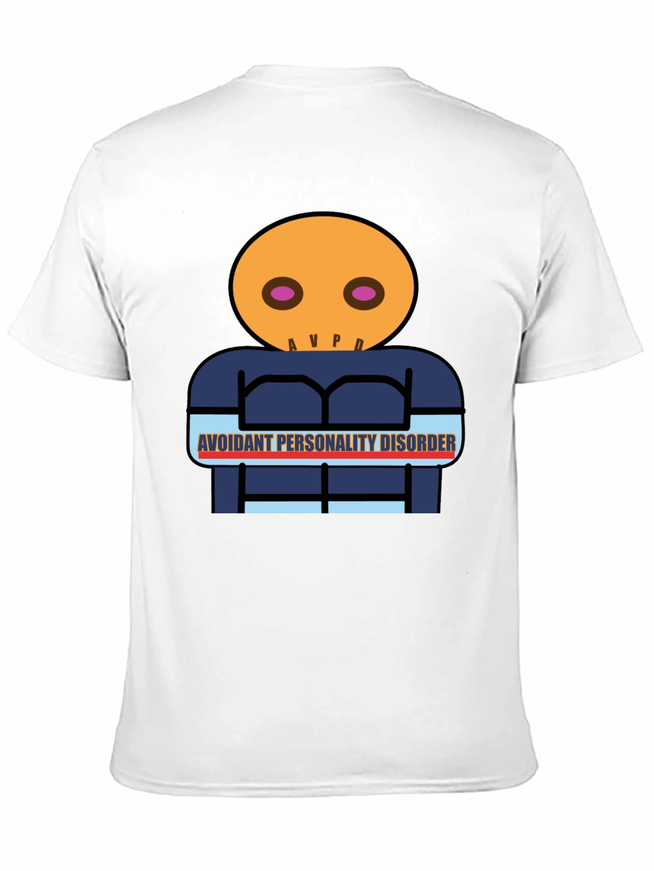 AVPD Graphic T-Shirt - Avoidant Personality Disorder
