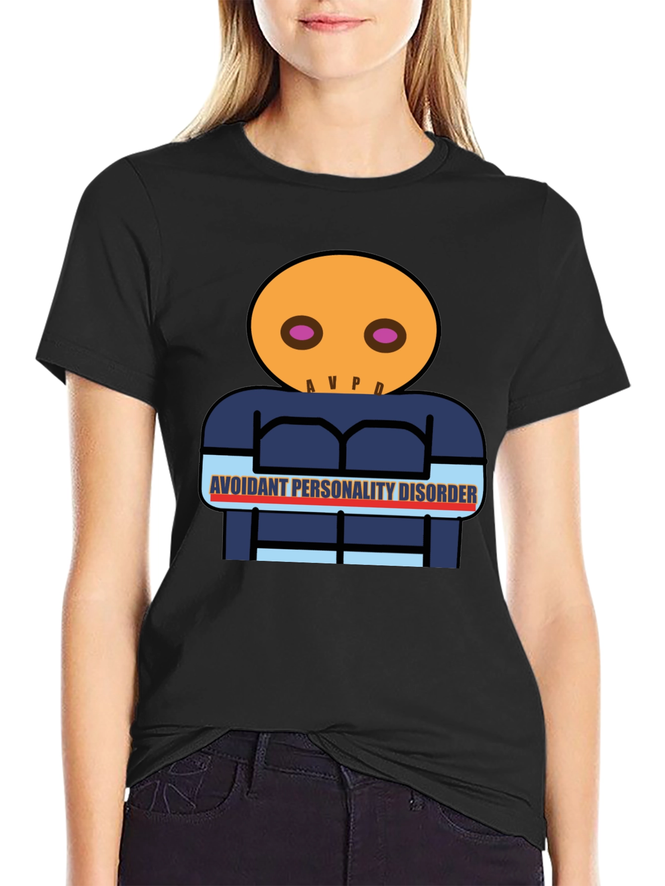 AVPD Graphic T-Shirt - Avoidant Personality Disorder