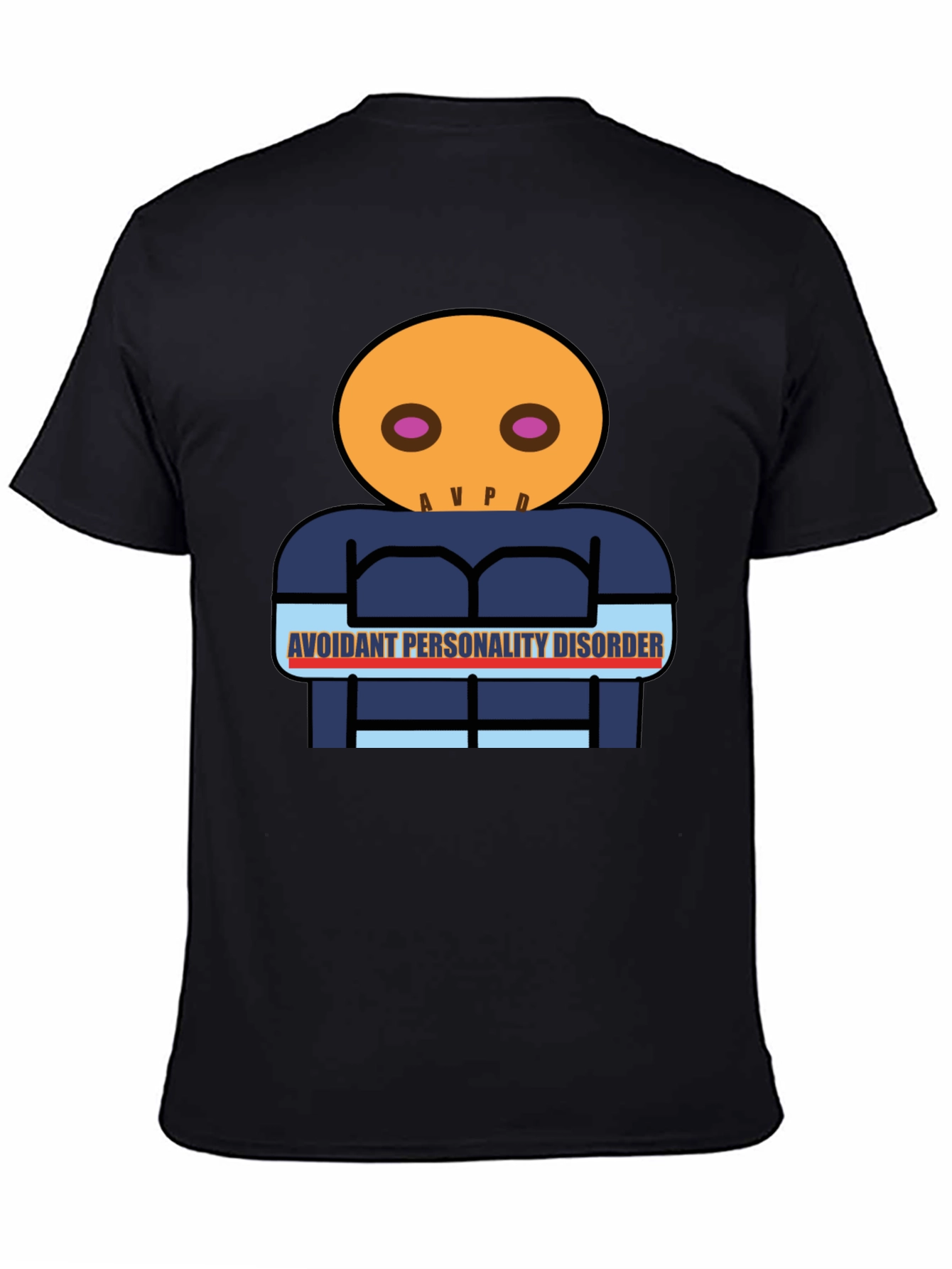 AVPD Graphic T-Shirt - Avoidant Personality Disorder