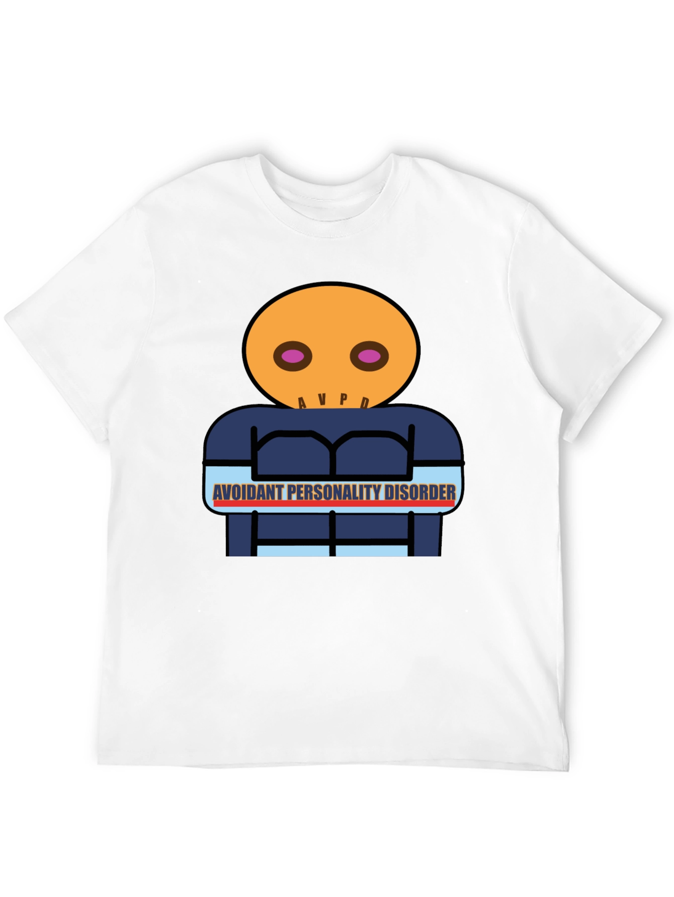 AVPD Graphic T-Shirt - Avoidant Personality Disorder