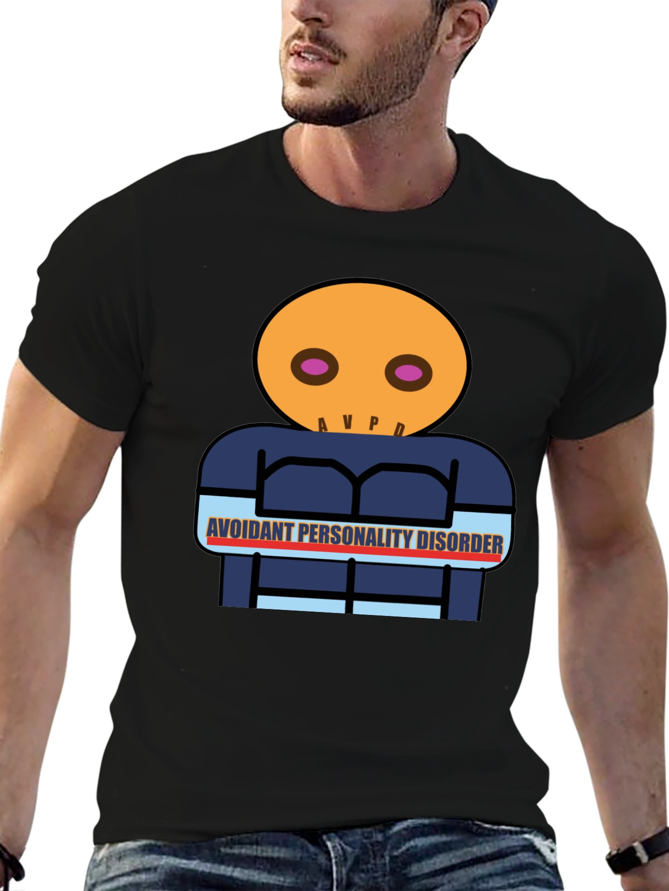 AVPD Graphic T-Shirt - Avoidant Personality Disorder