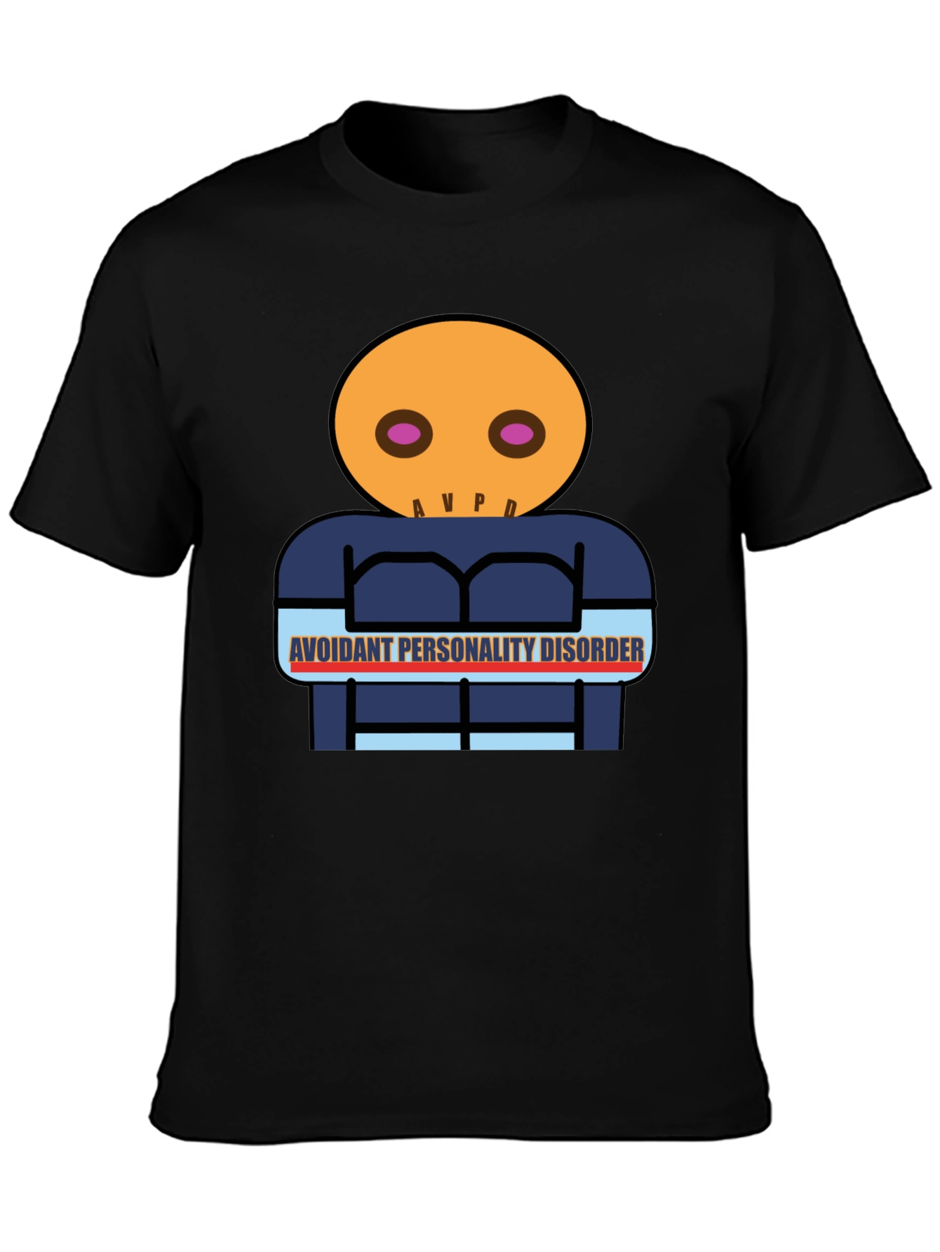 AVPD Graphic T-Shirt - Avoidant Personality Disorder