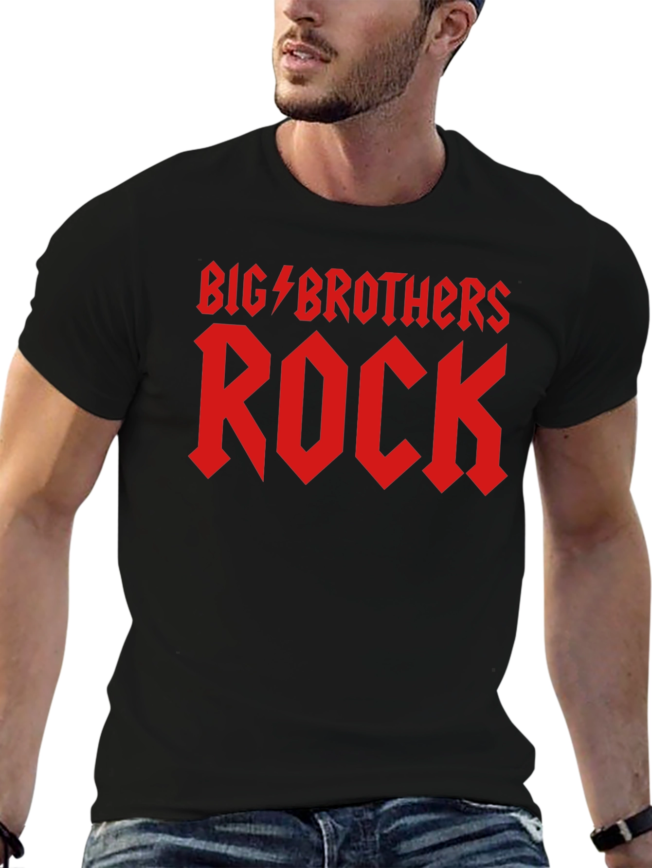 Big Brothers Rock T-Shirt - Black
