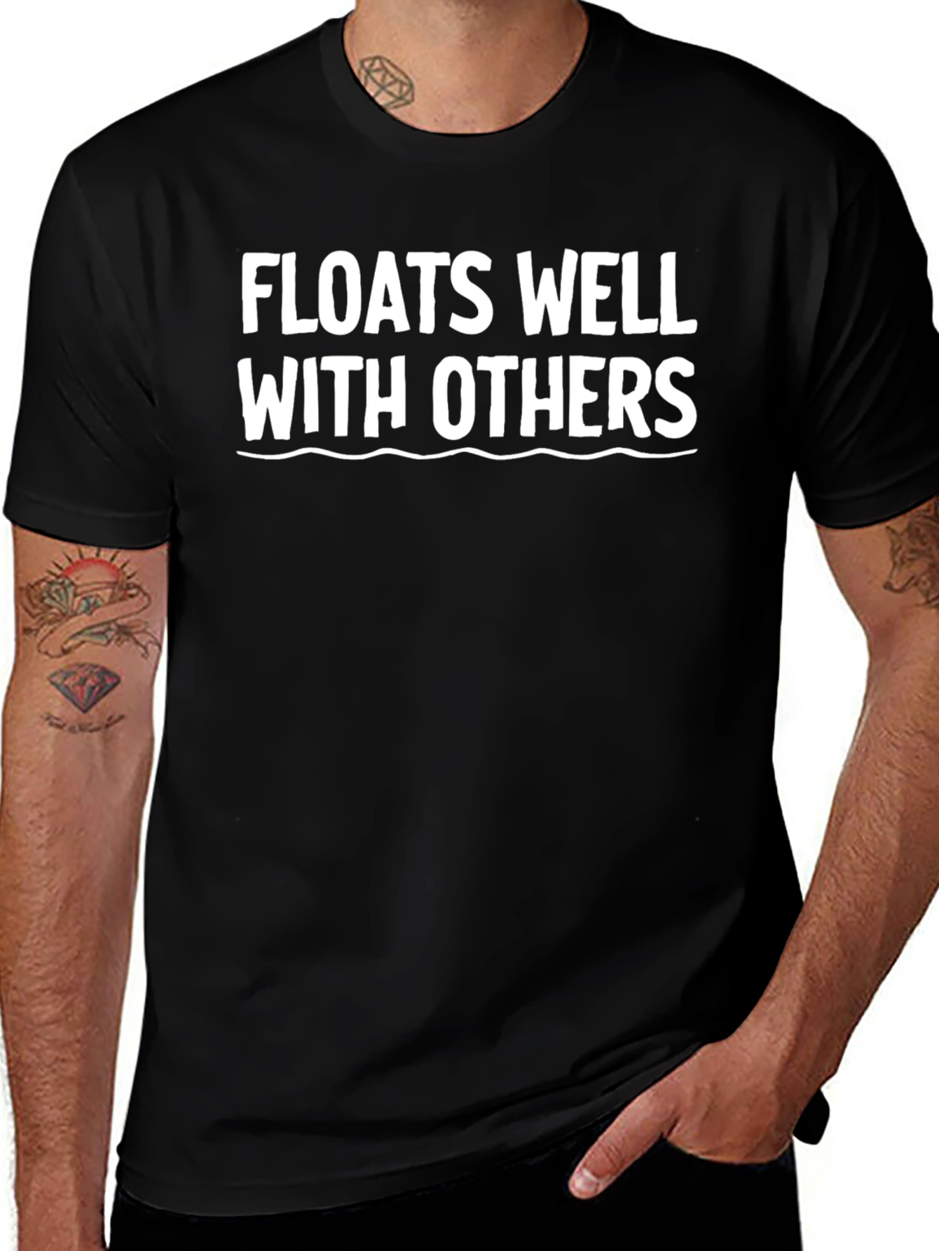Floats Well With Others Graphic Tee