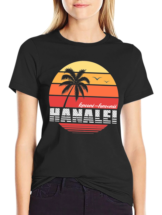 Kauai Hawaii Hanalei Graphic T-Shirt