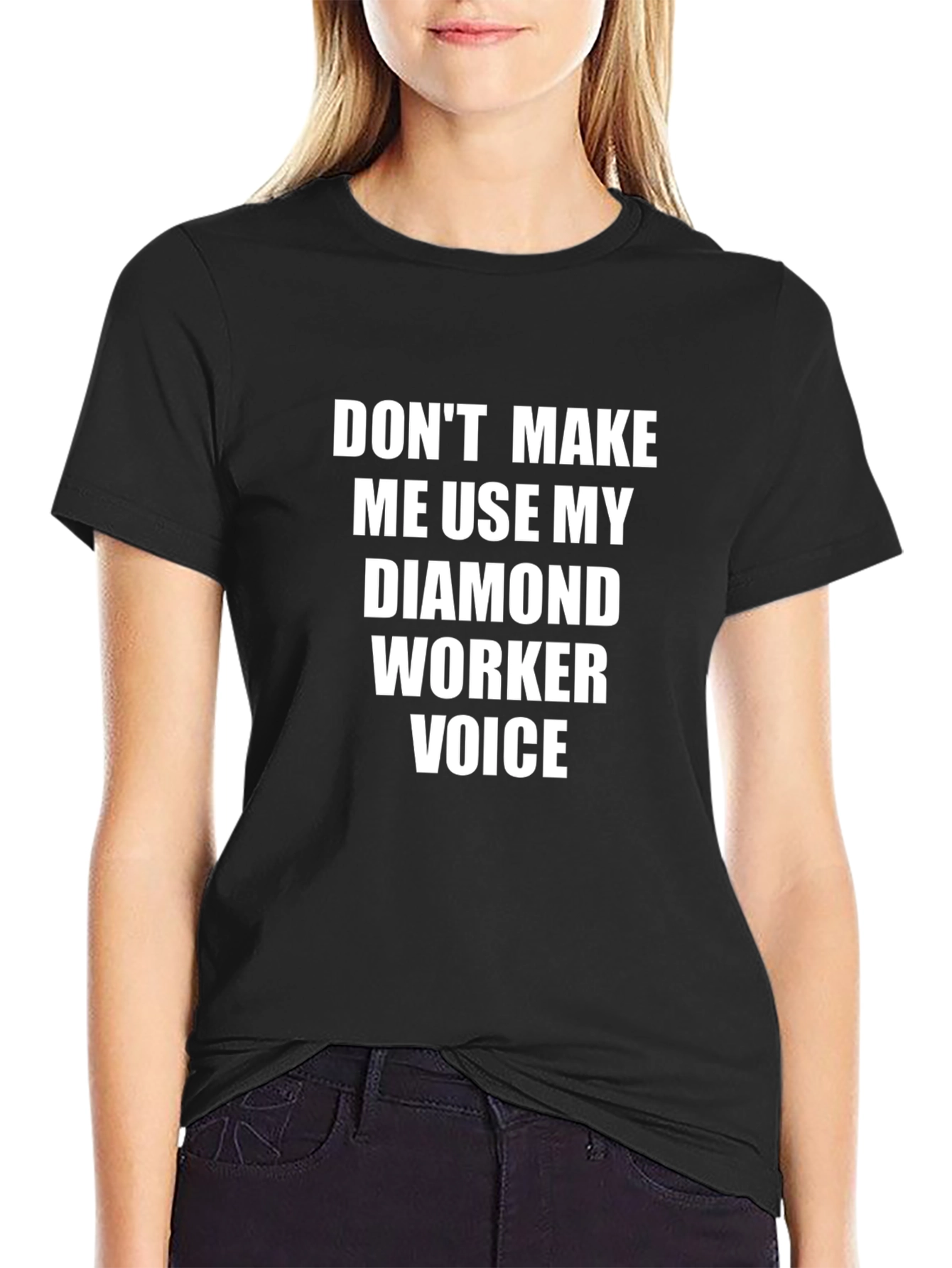 Diamond Worker Voice T-Shirt - Funny Job Gift
