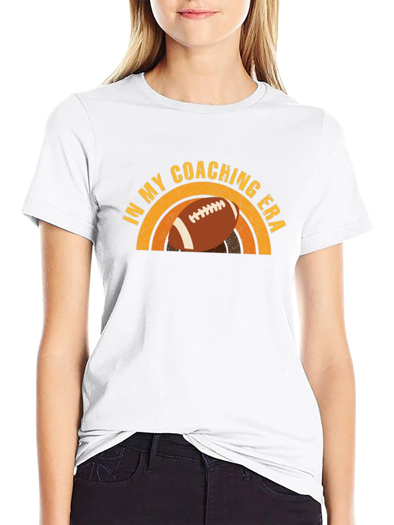 Coaching Era Football Graphic Tee