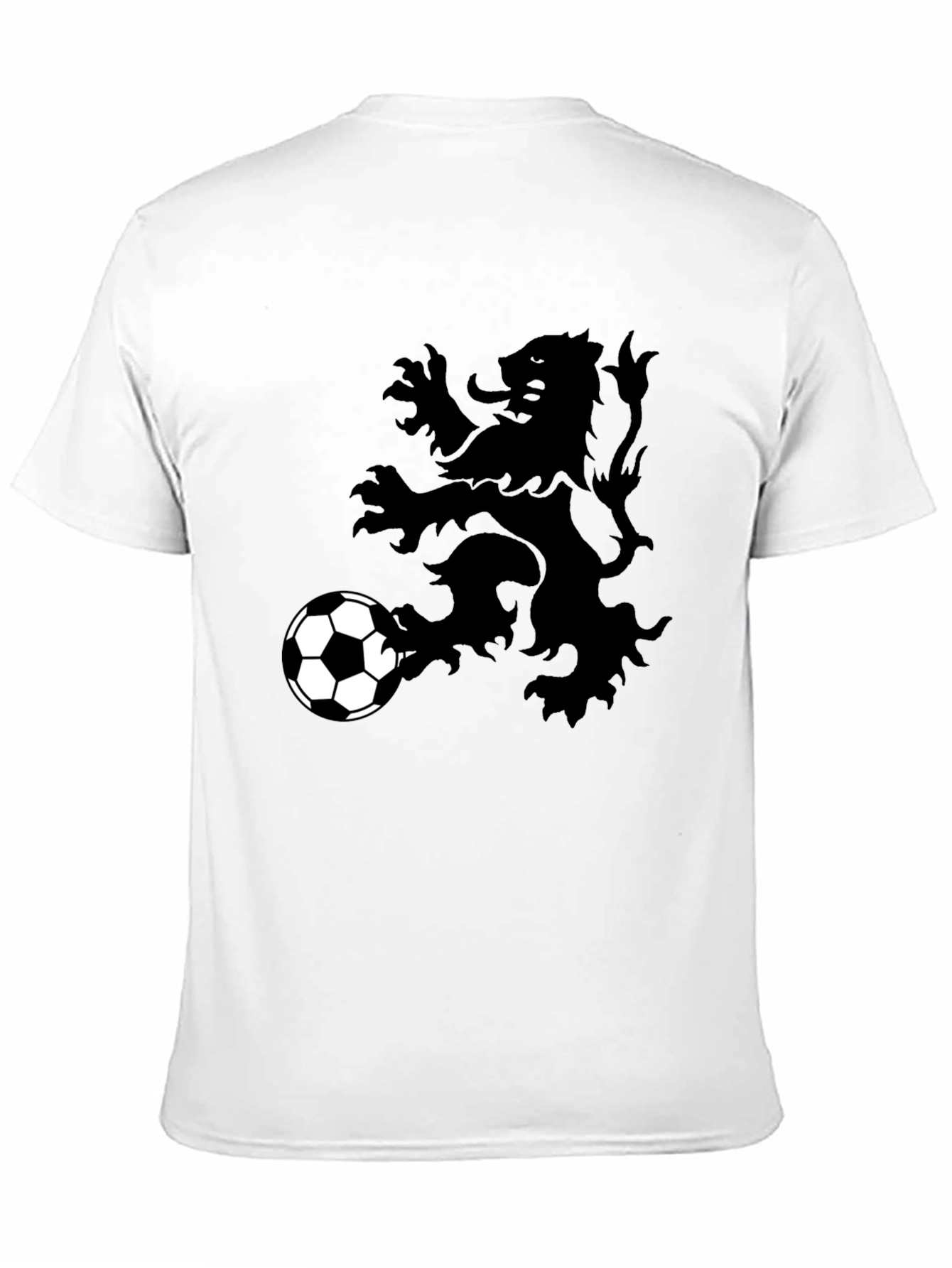 Lion Rampant Soccer T-Shirt - Black