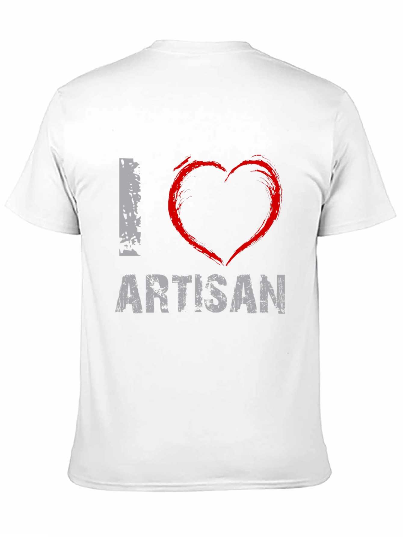 I Love Artisan Graphic T-Shirt - Casual Wear