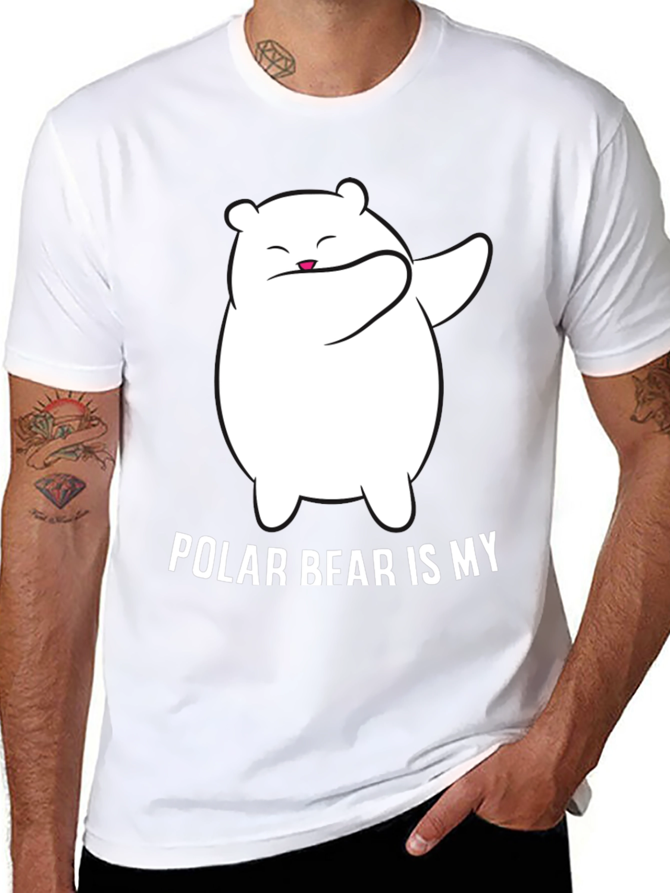 Polar Bear is My Spirit Animal Tee
