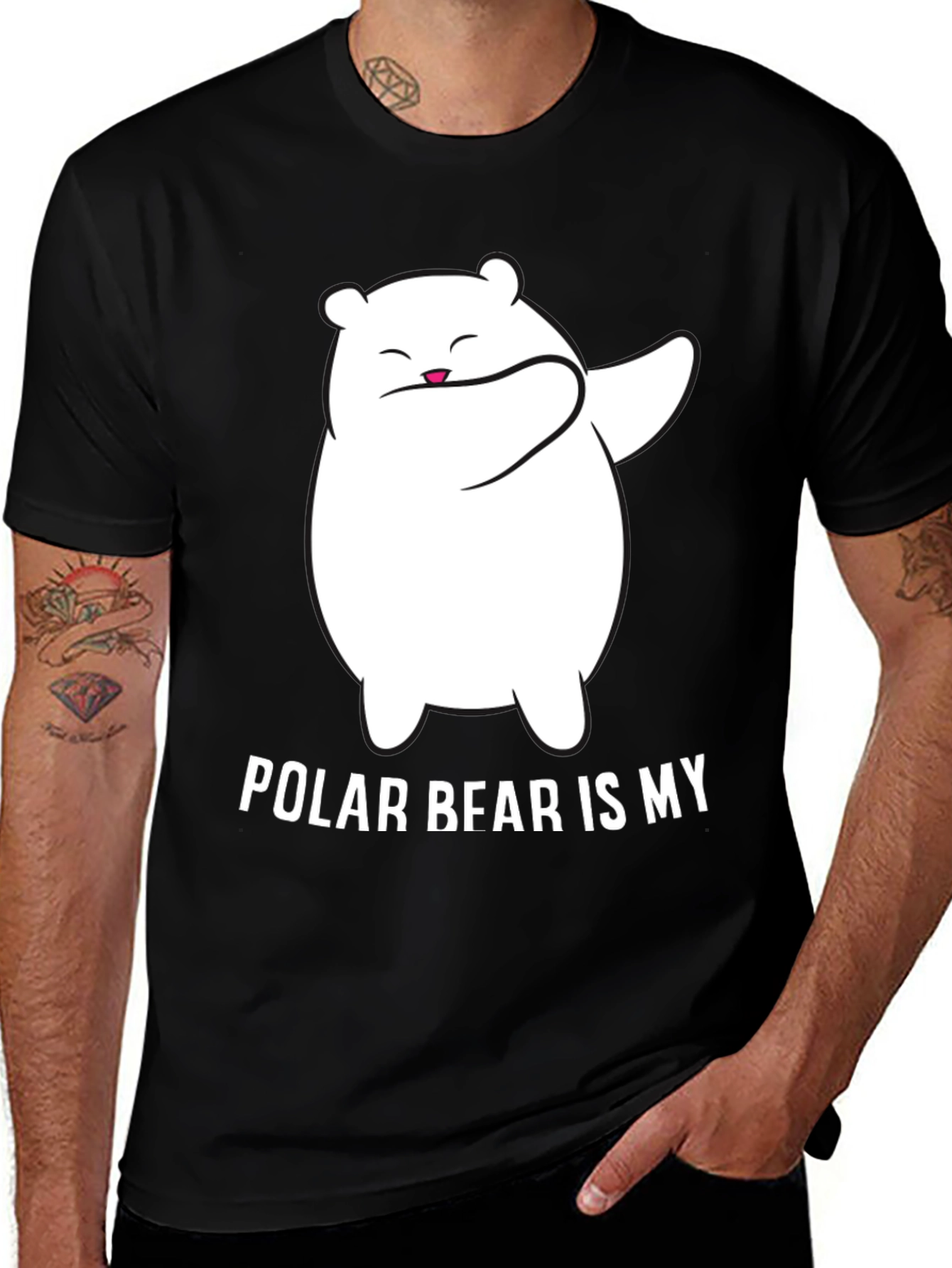 Polar Bear is My Spirit Animal Tee