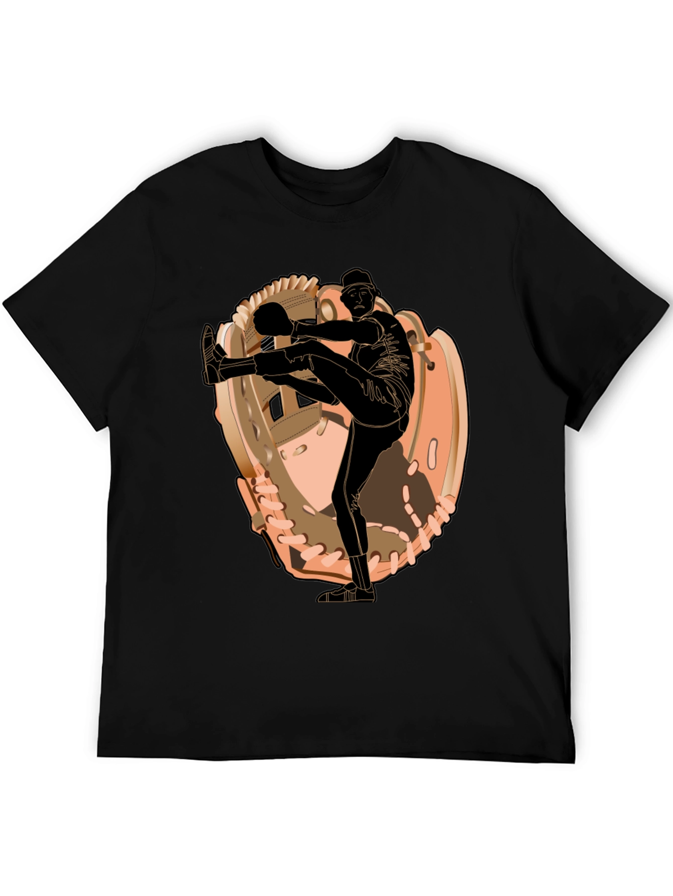 Baseball Pitcher Graphic T-Shirt