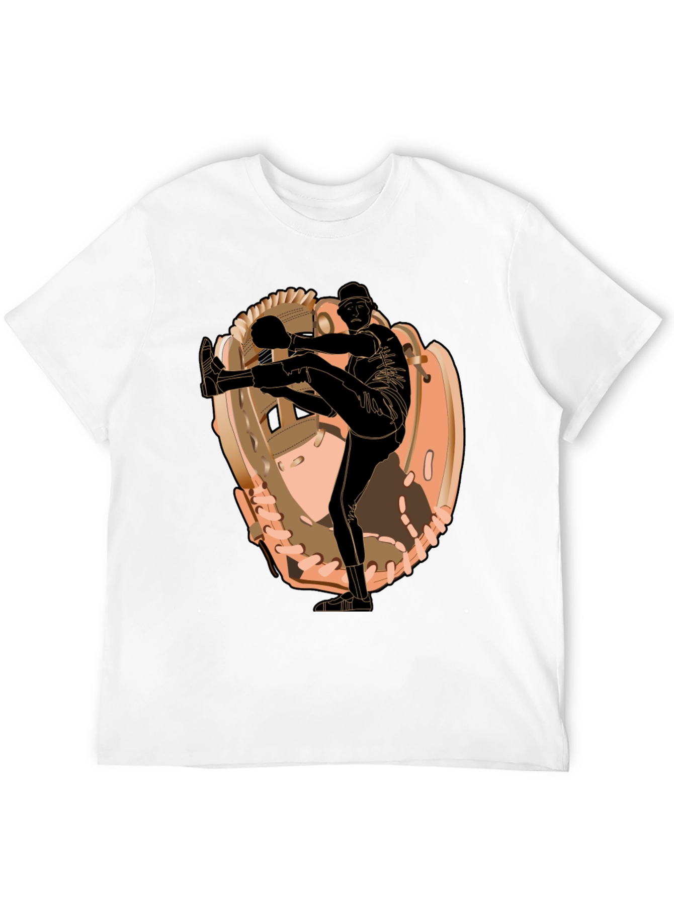 Baseball Pitcher Graphic T-Shirt