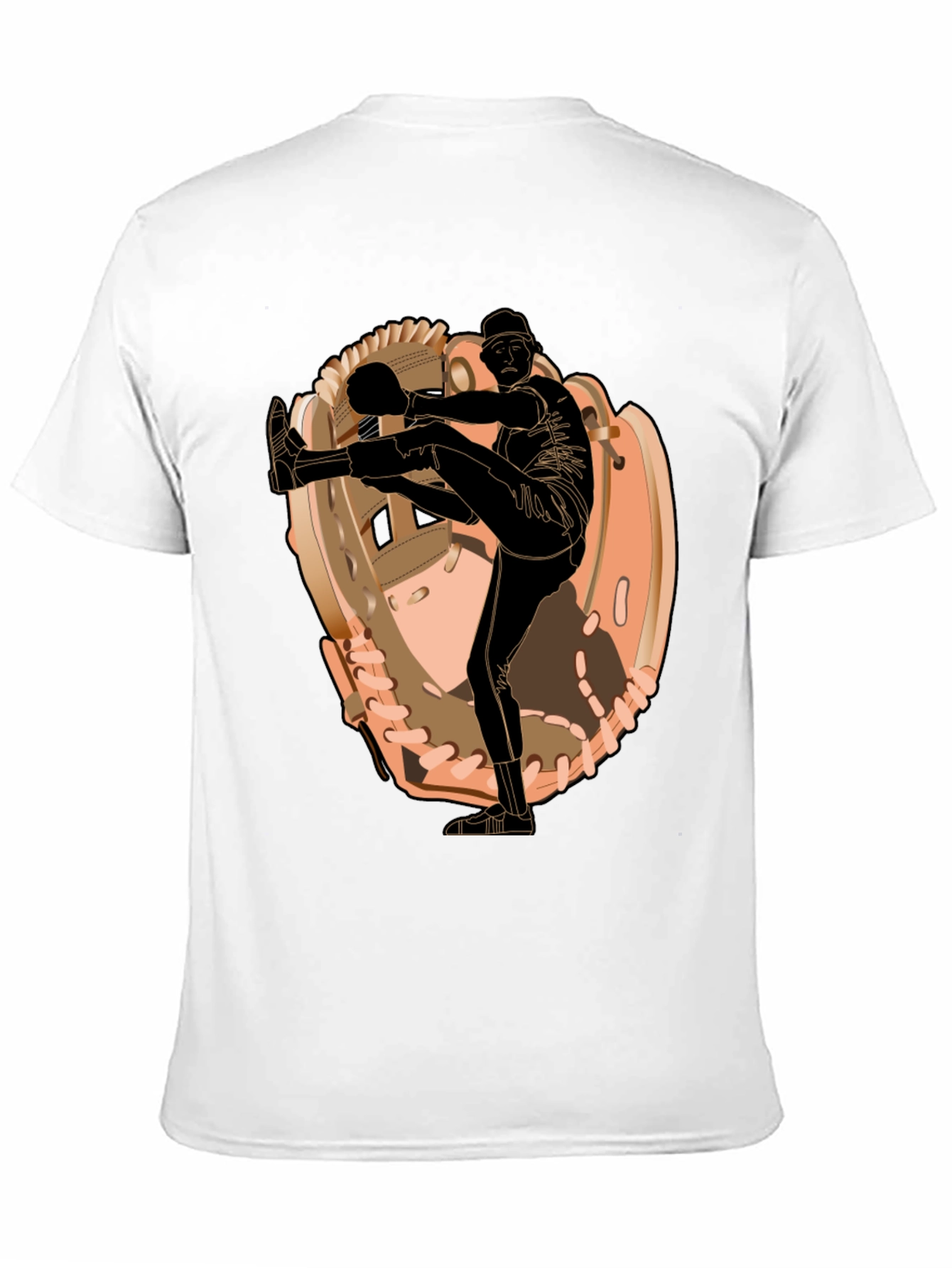 Baseball Pitcher Graphic T-Shirt