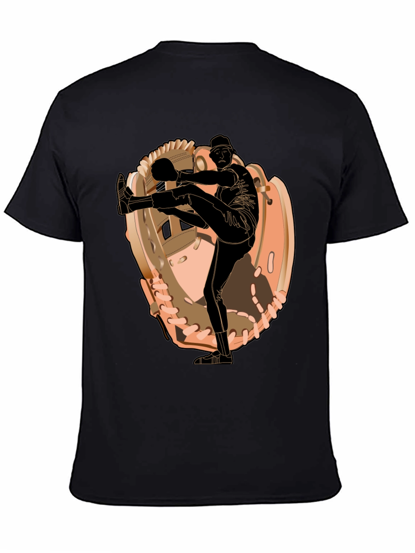 Baseball Pitcher Graphic T-Shirt