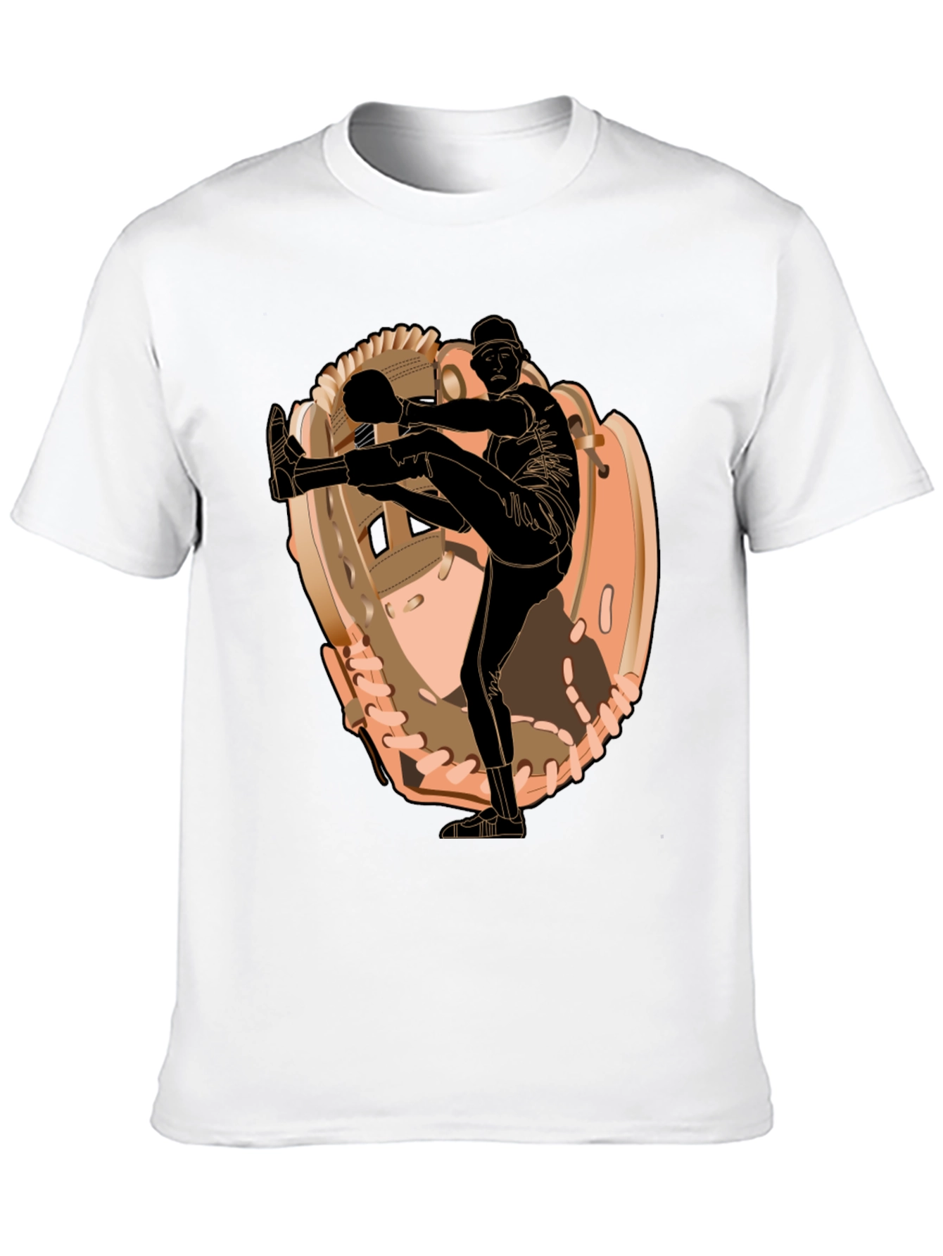 Baseball Pitcher Graphic T-Shirt