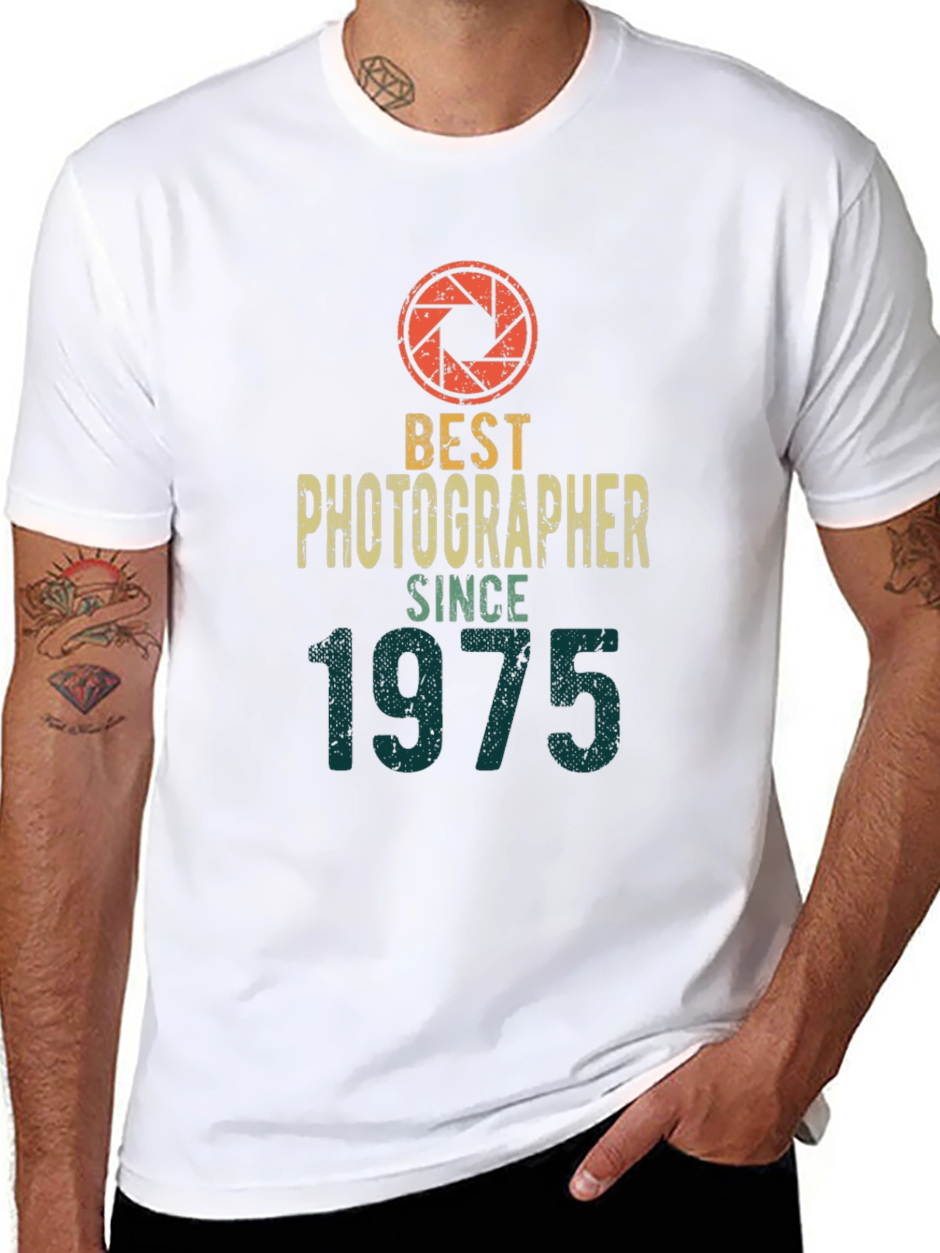 Best Photographer Since 1975 Graphic Tee