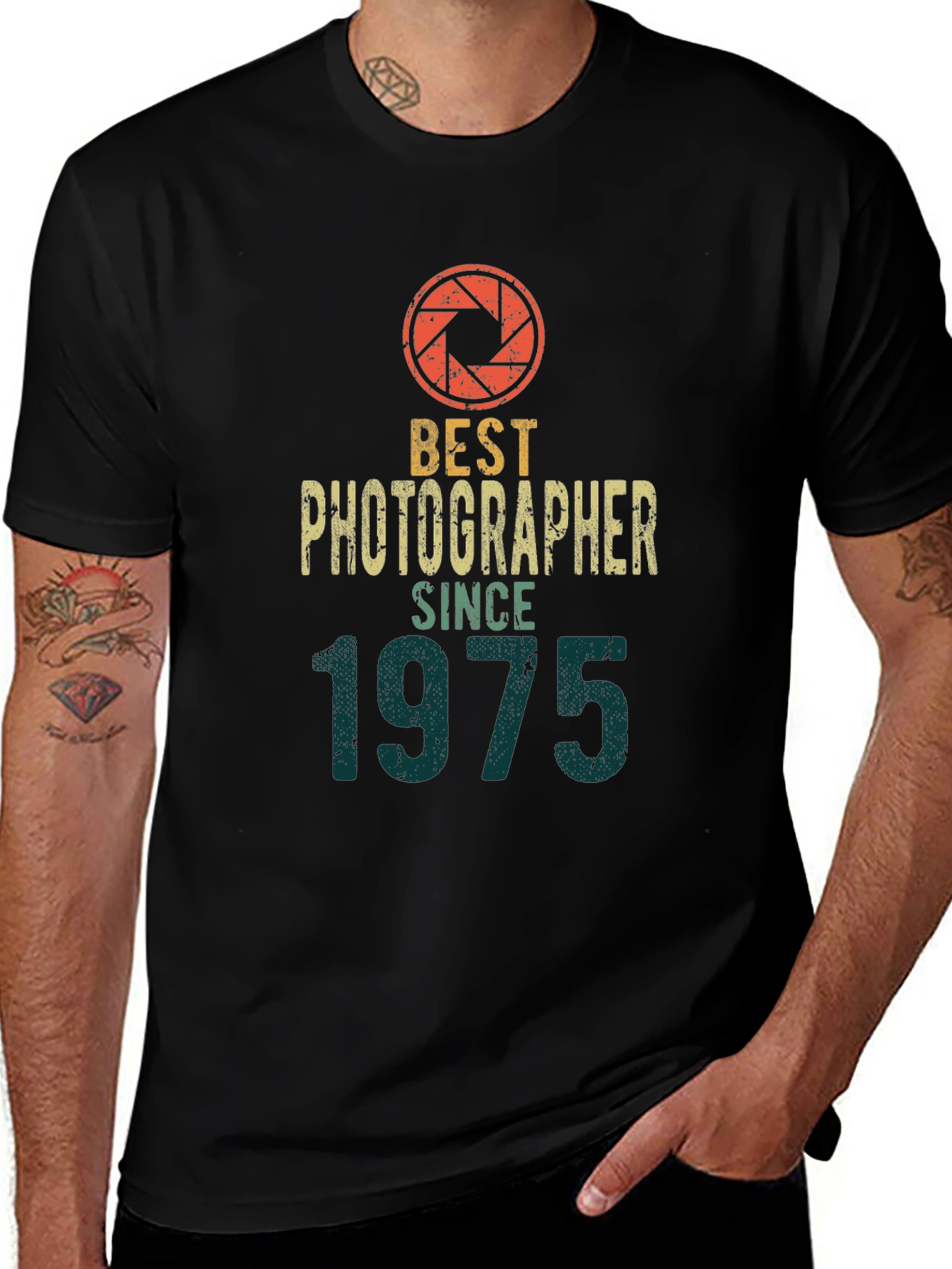 Best Photographer Since 1975 Graphic Tee