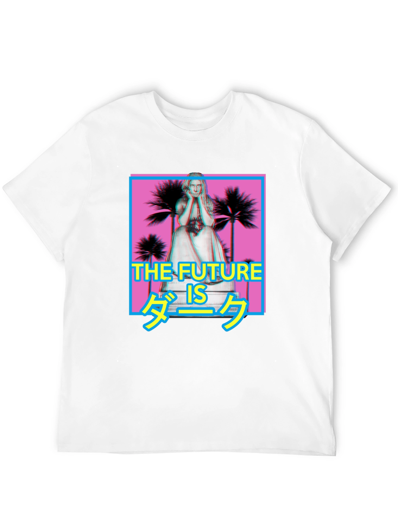 The Future is Dark Graphic Tee - Black