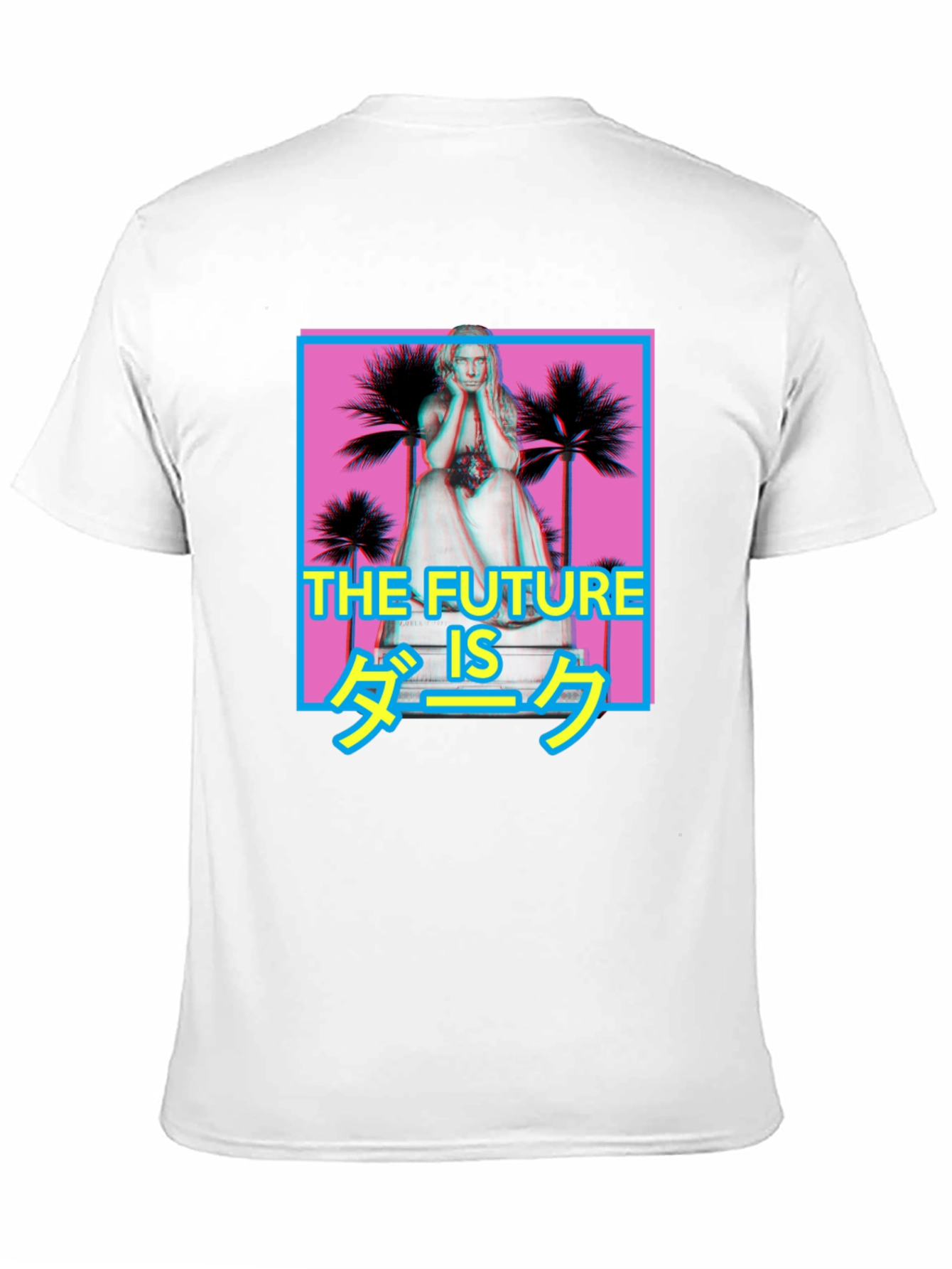 The Future is Dark Graphic Tee - Black