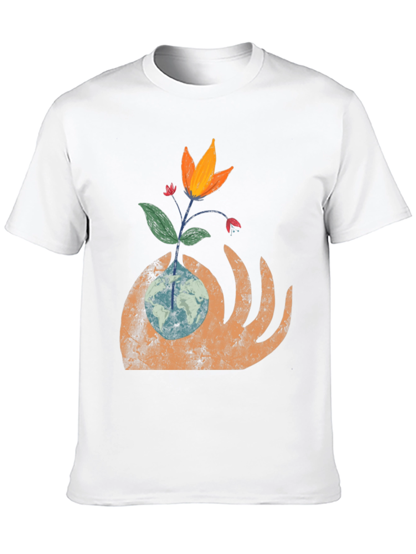 Eco-Friendly Earth Day Graphic Tee