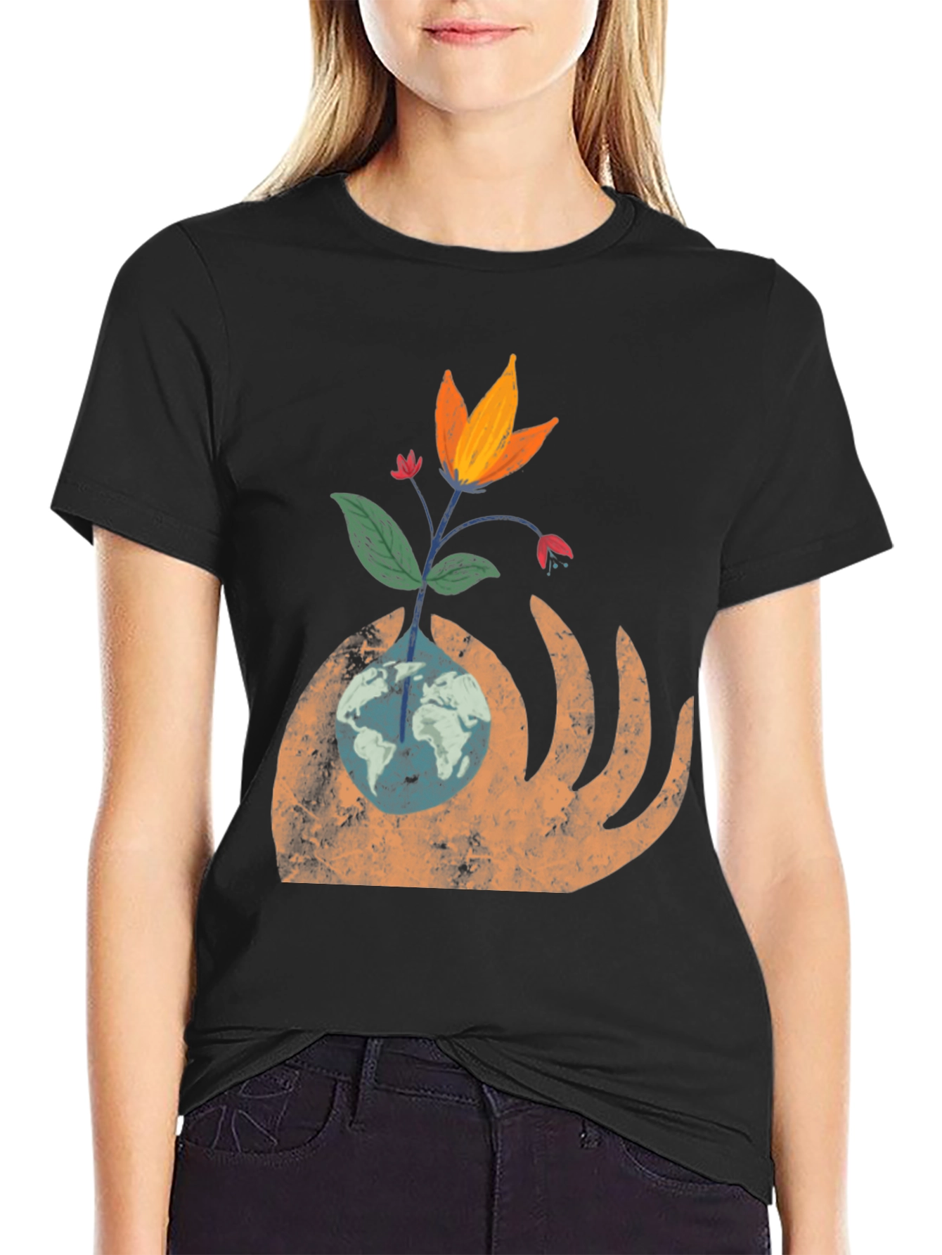 Eco-Friendly Earth Day Graphic Tee