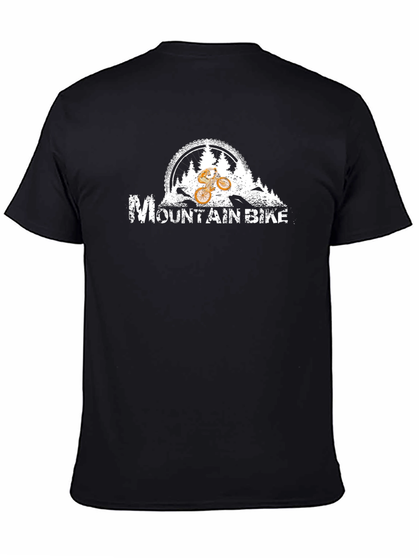 Mountain Bike Graphic Tee - Black