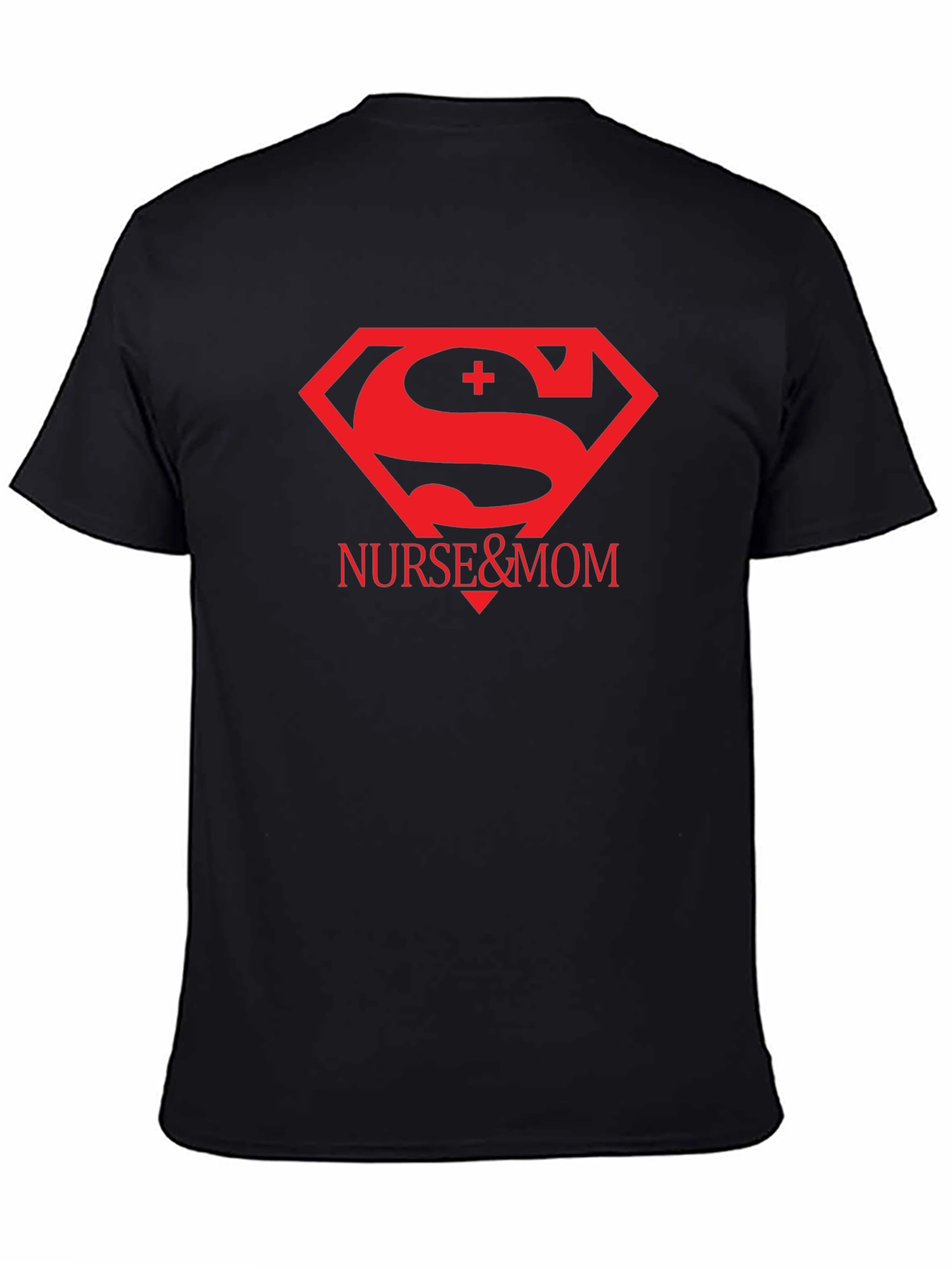 Nurse & Mom Superhero T-Shirt