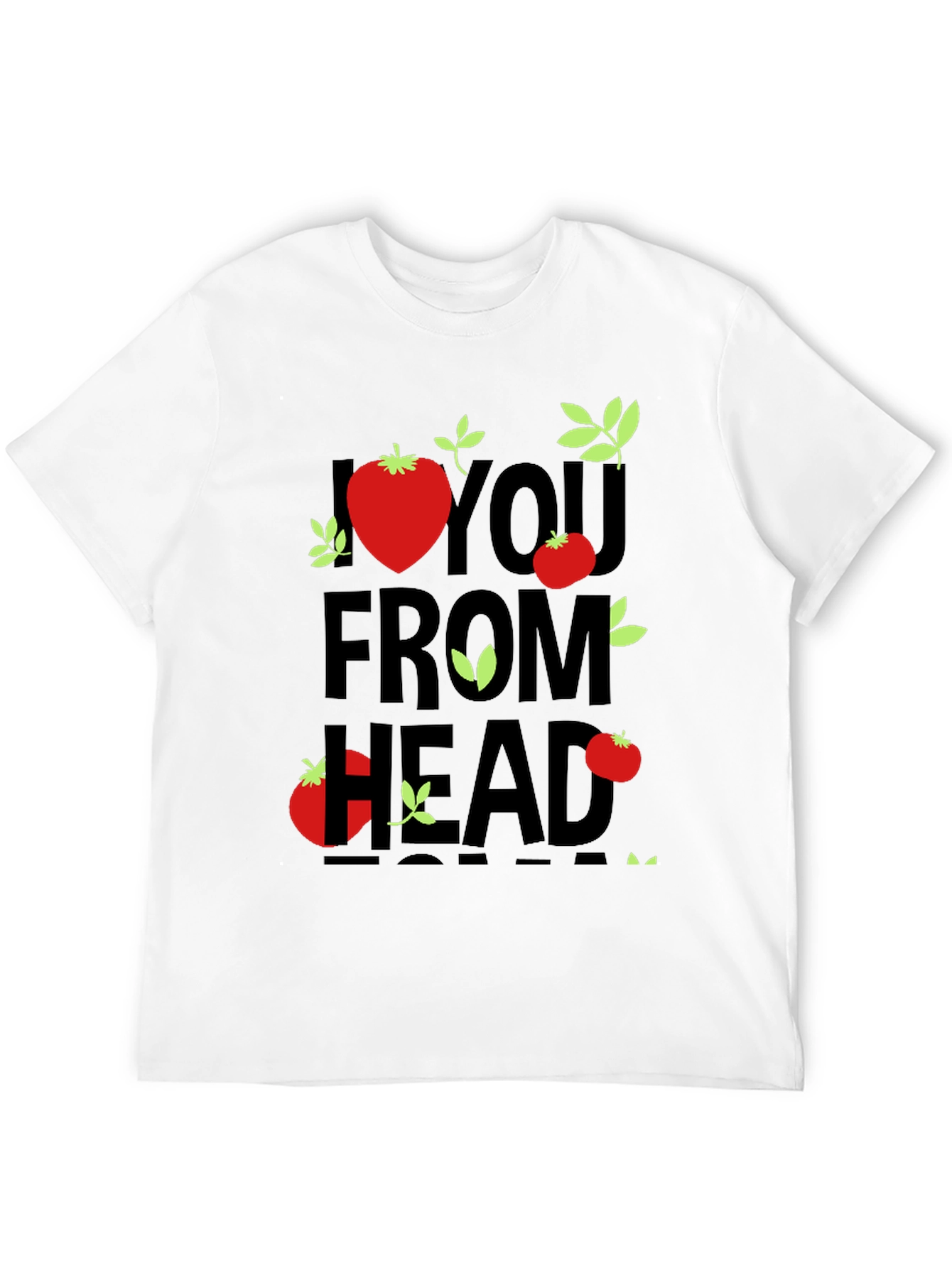 Tomato Head T-Shirt - Funny Foodie Tee