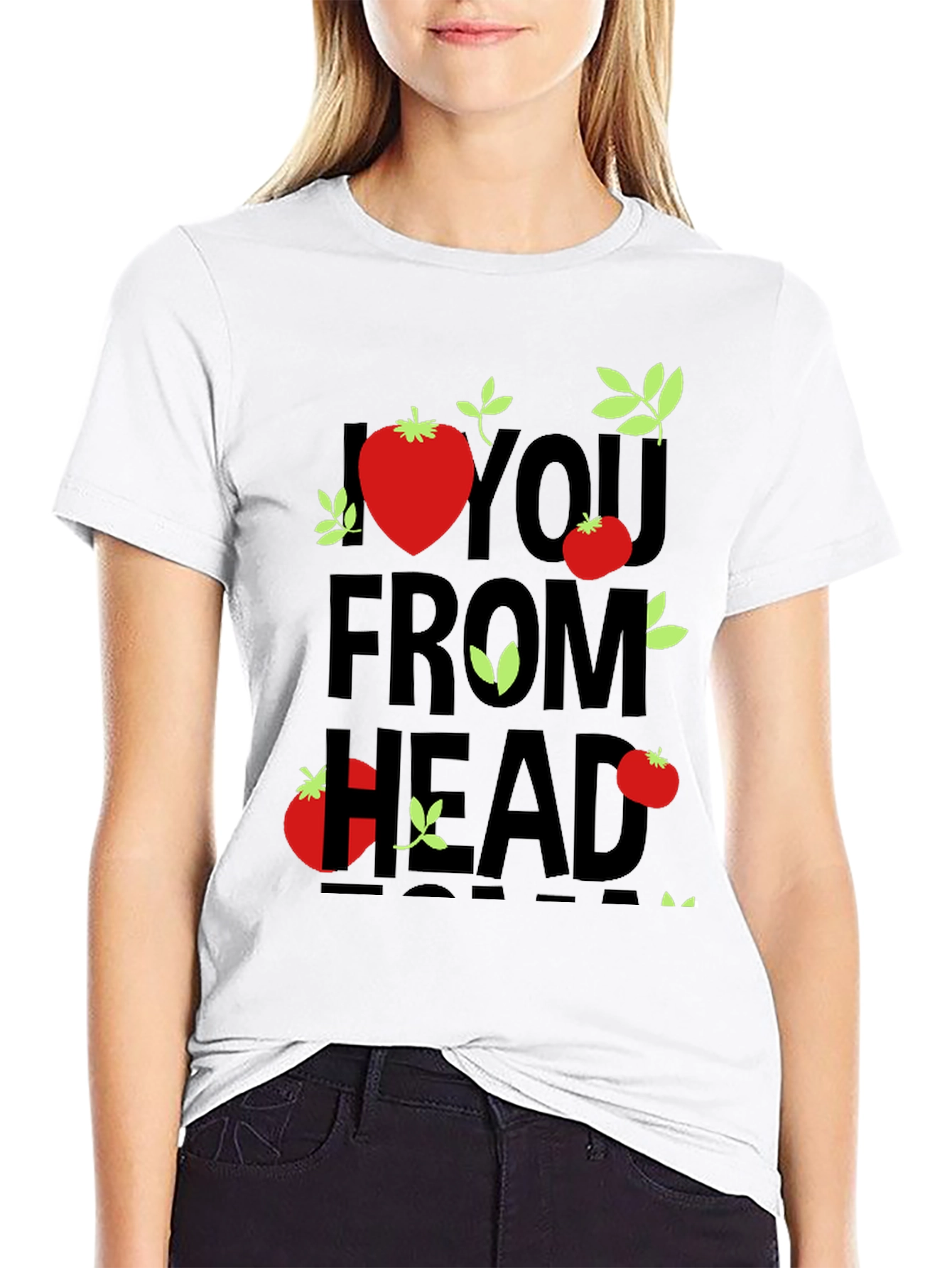 Tomato Head T-Shirt - Funny Foodie Tee