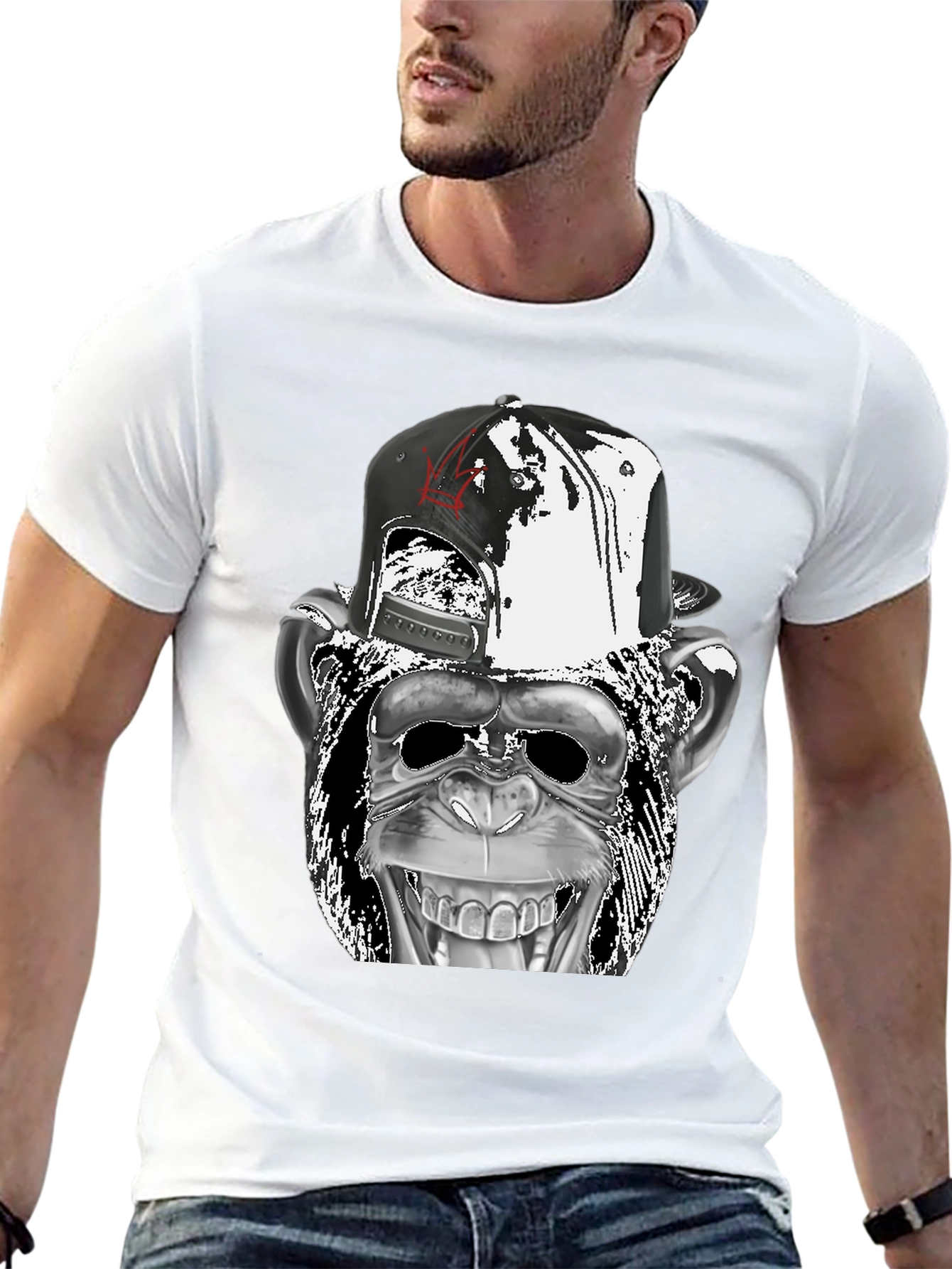 Monkey Graphic Tee