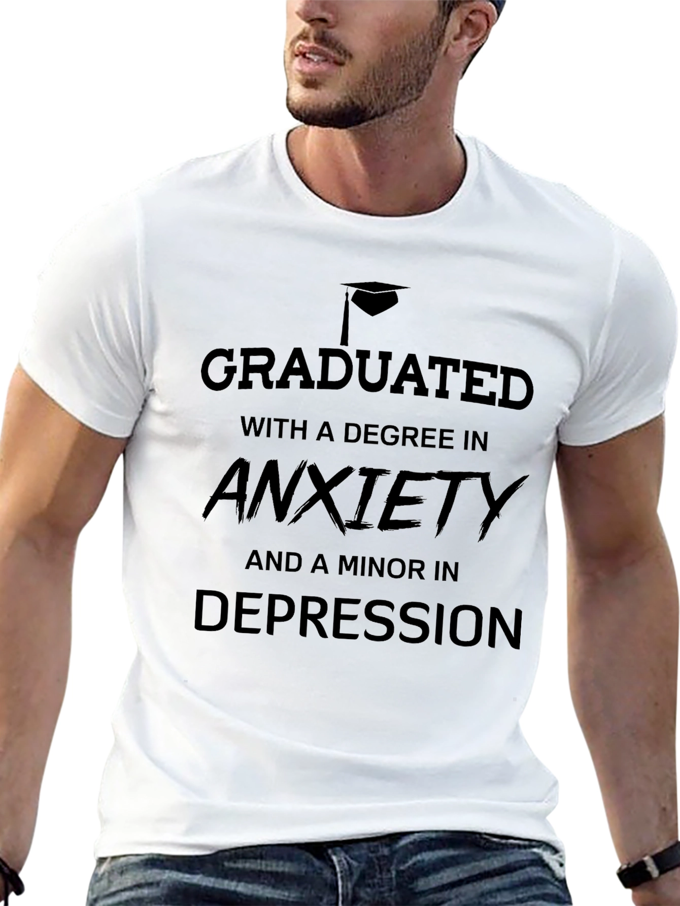 Graduated with Anxiety T-Shirt
