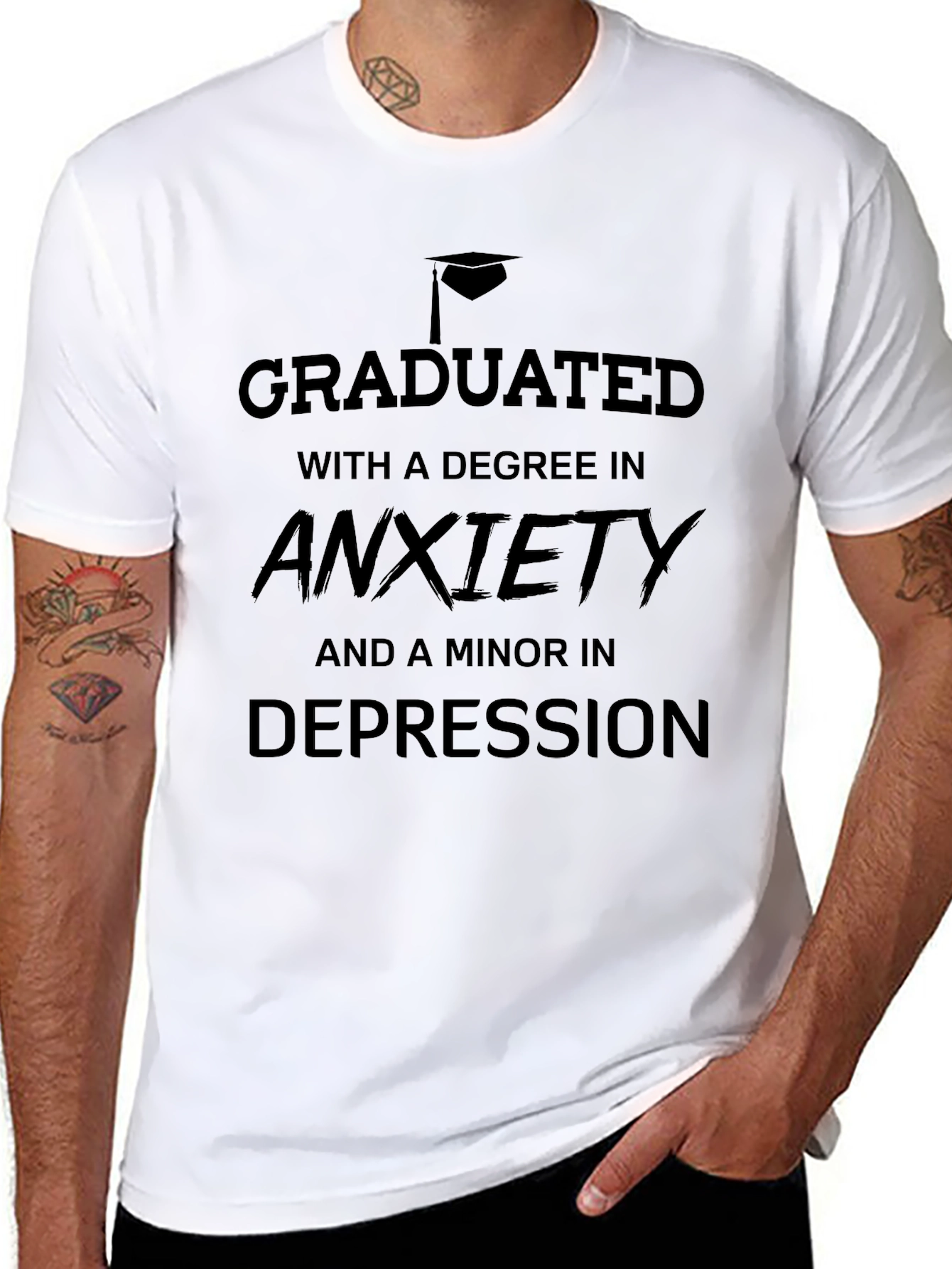 Graduated with Anxiety T-Shirt