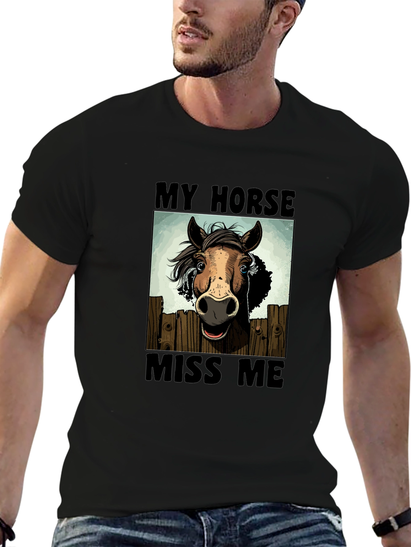 My Horse Miss Me Graphic Tee