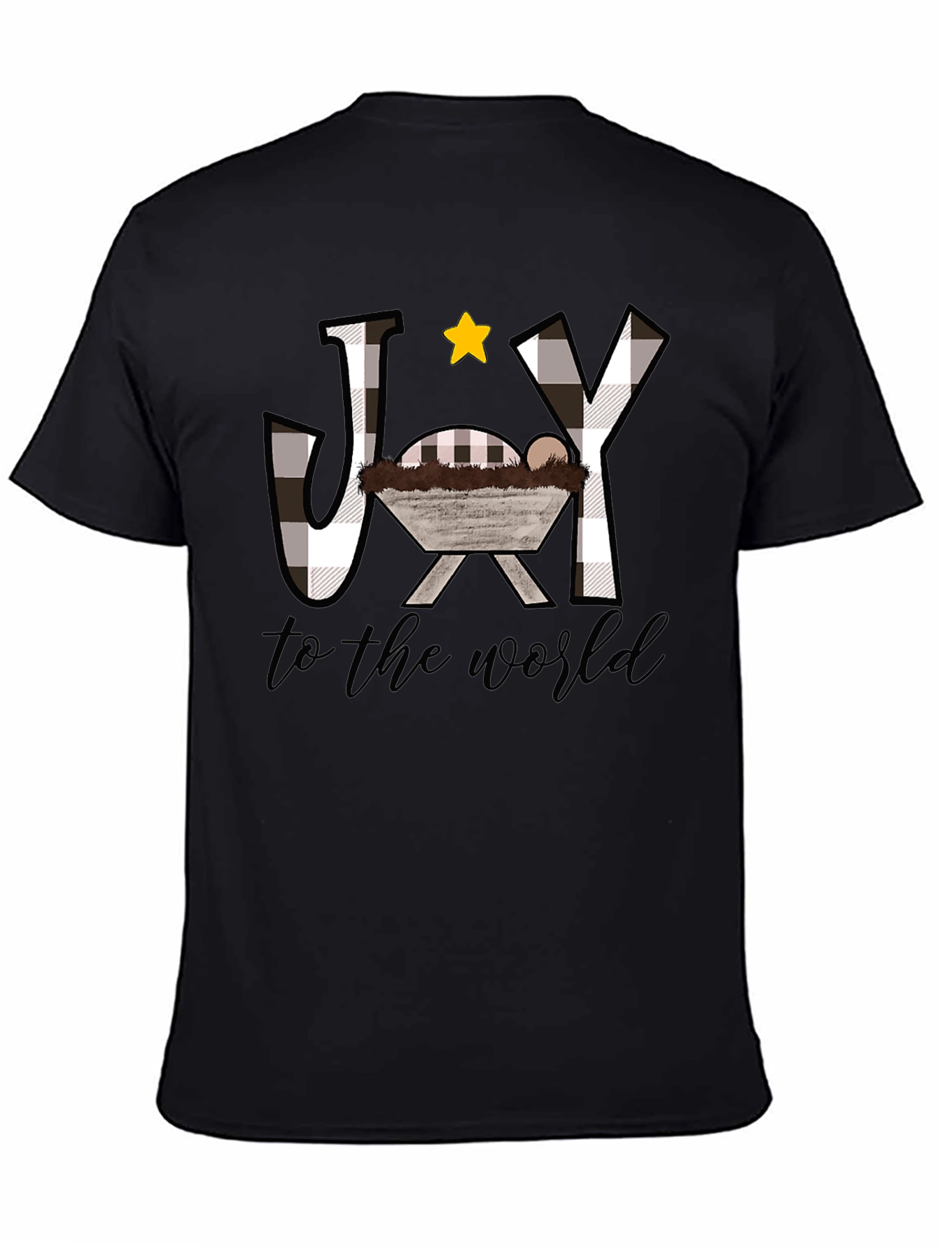 Joy to the World Christmas Graphic T-Shirt