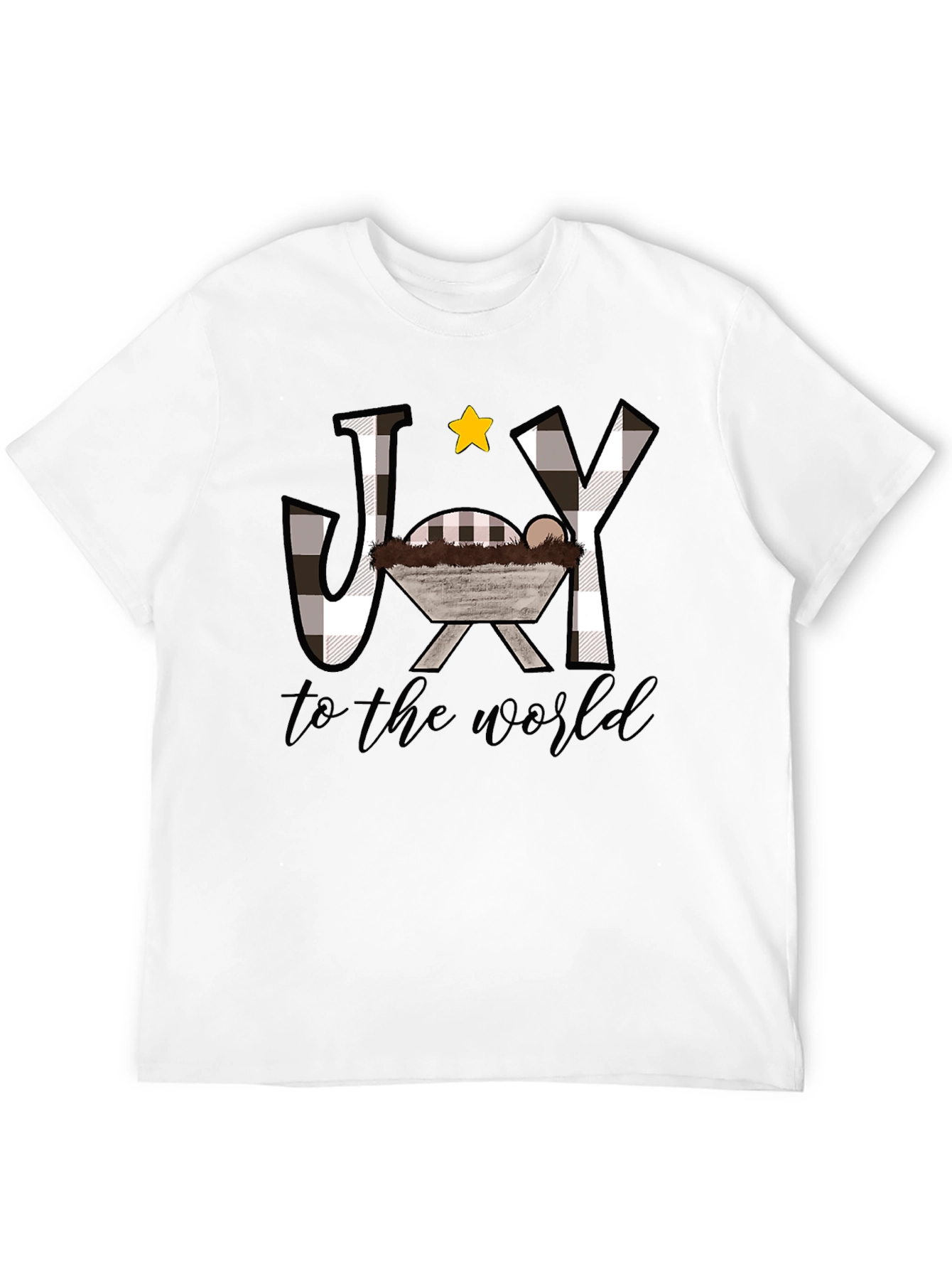 Joy to the World Christmas Graphic T-Shirt